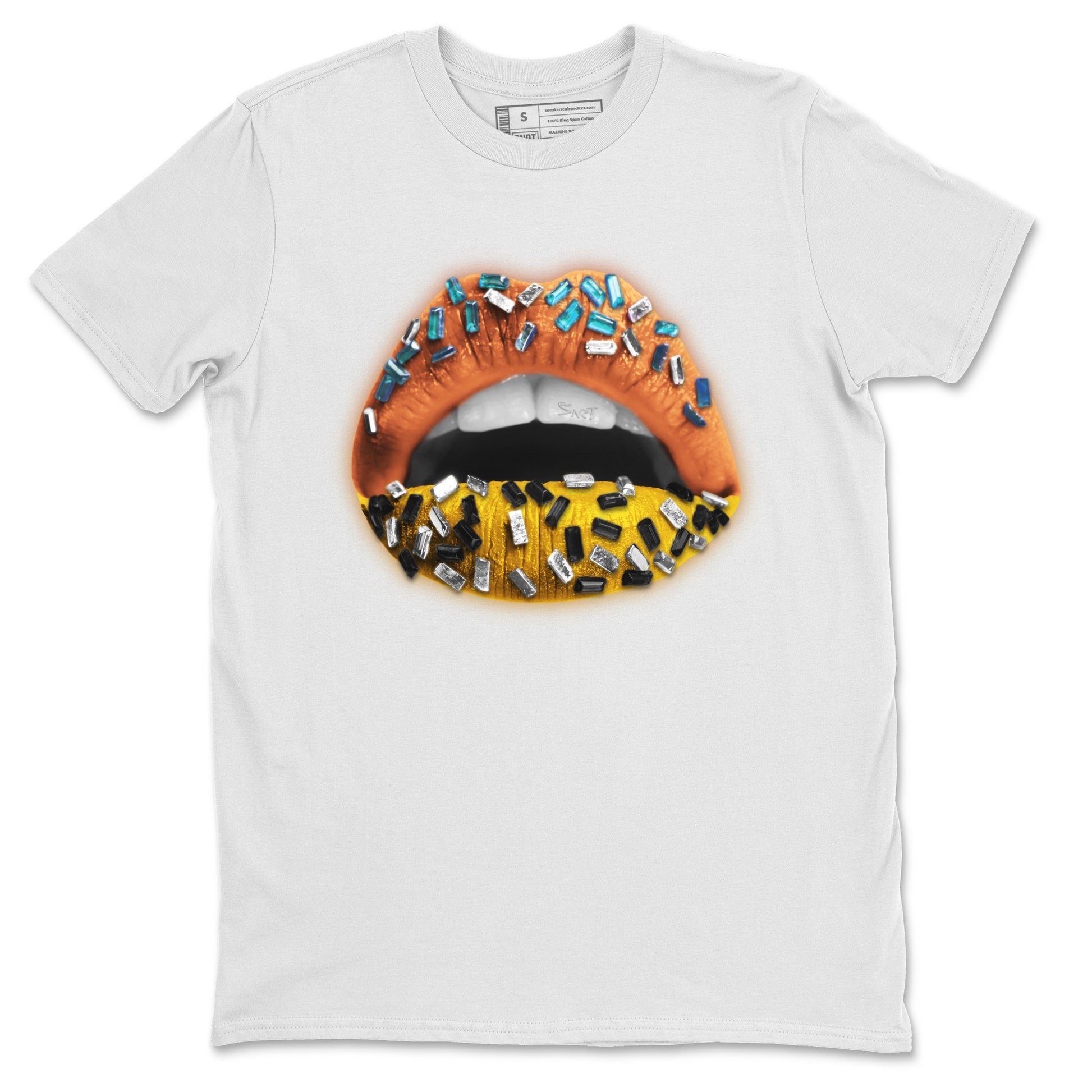 Lips Jewel Unisex Tops - Yeezy 700 Sun