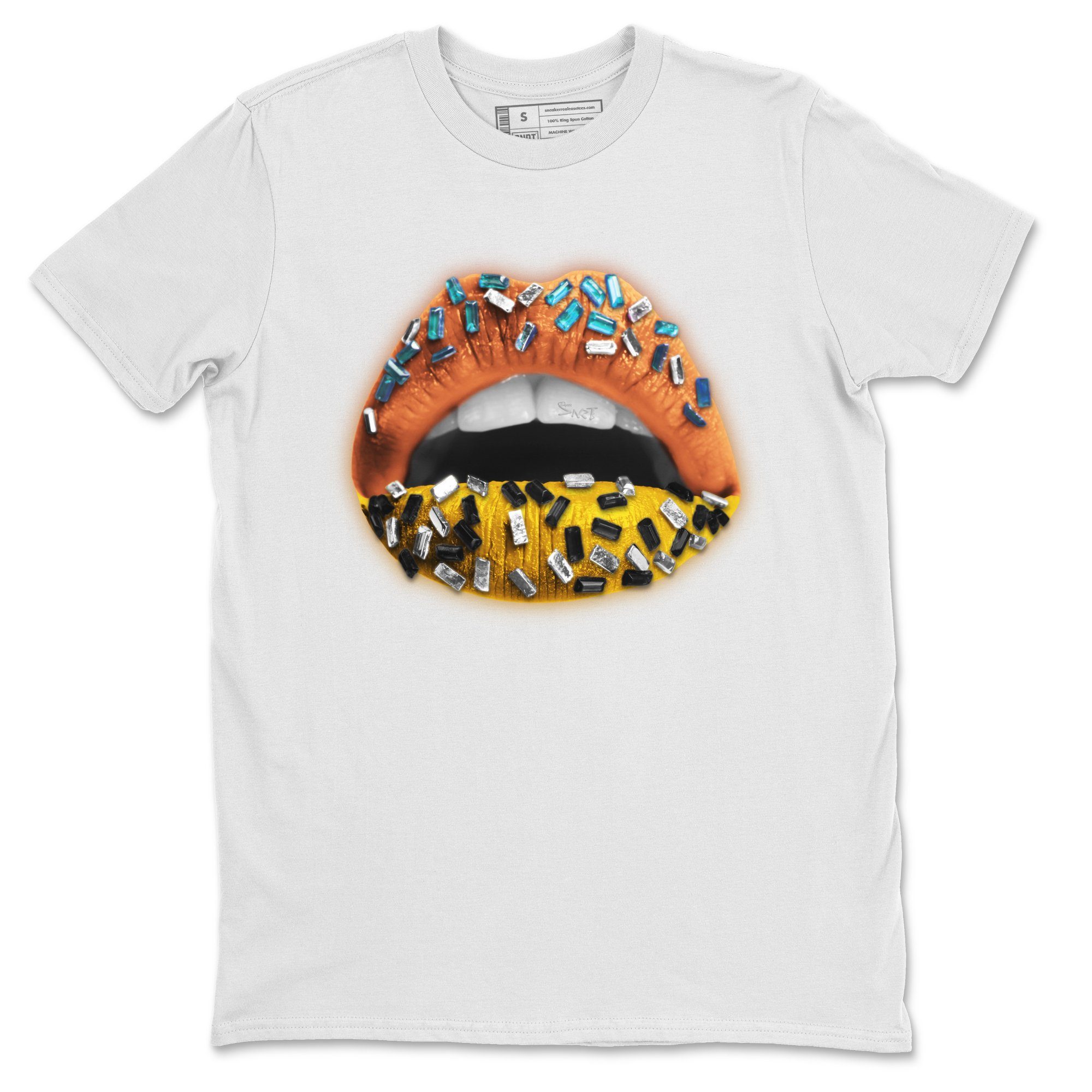 Lips Jewel Unisex Tops - Yeezy 700 Sun