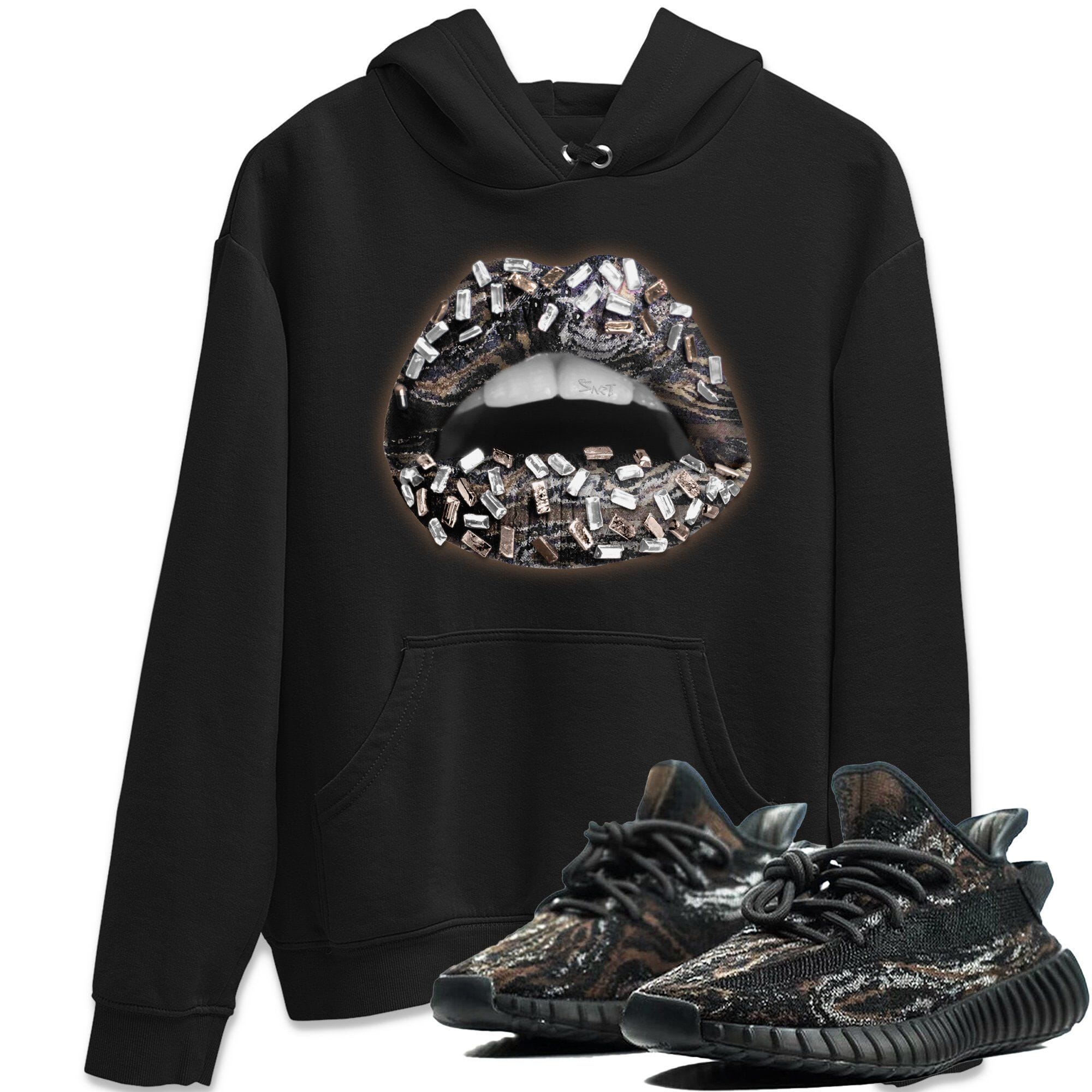 Lips Jewel Unisex Tops - Yeezy 350 MX Rock