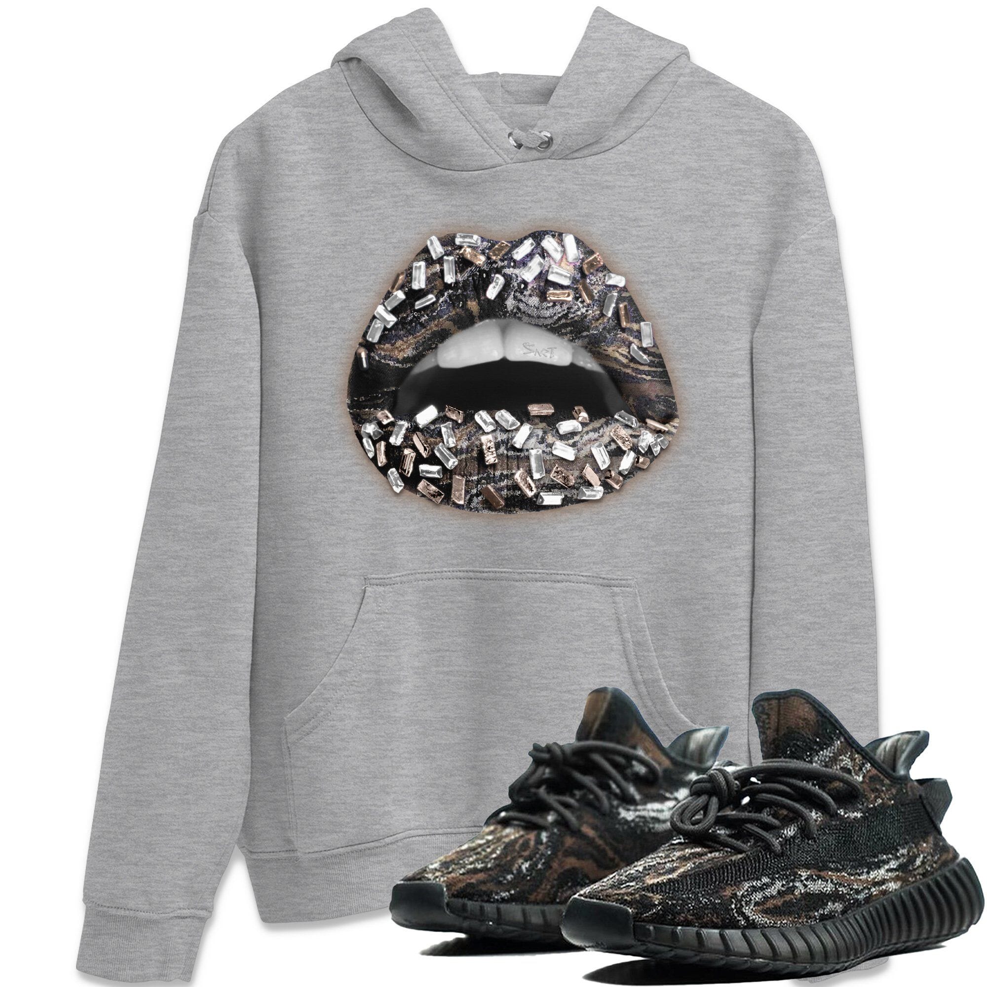 Lips Jewel Unisex Tops - Yeezy 350 MX Rock
