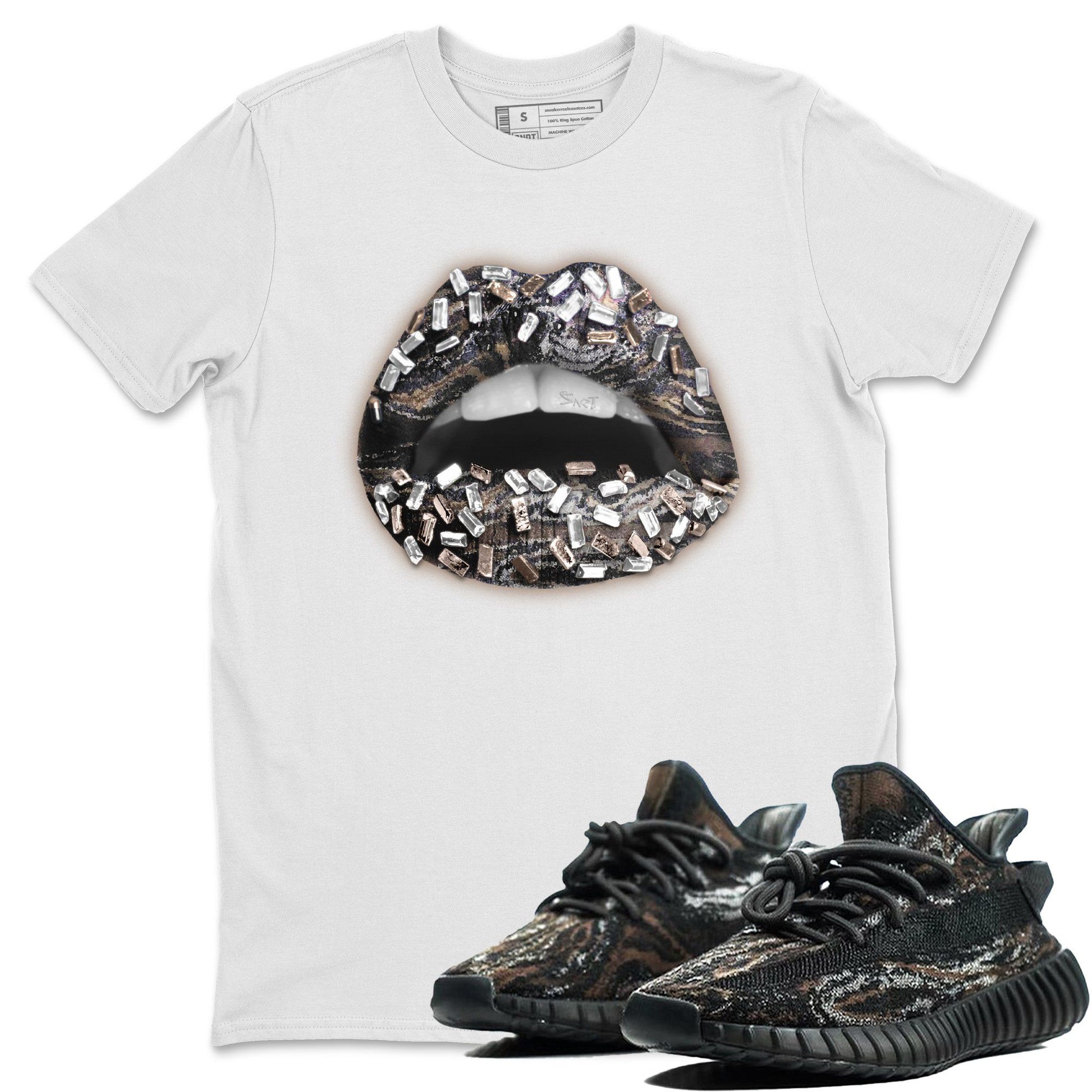 Lips Jewel Unisex Tops - Yeezy 350 MX Rock