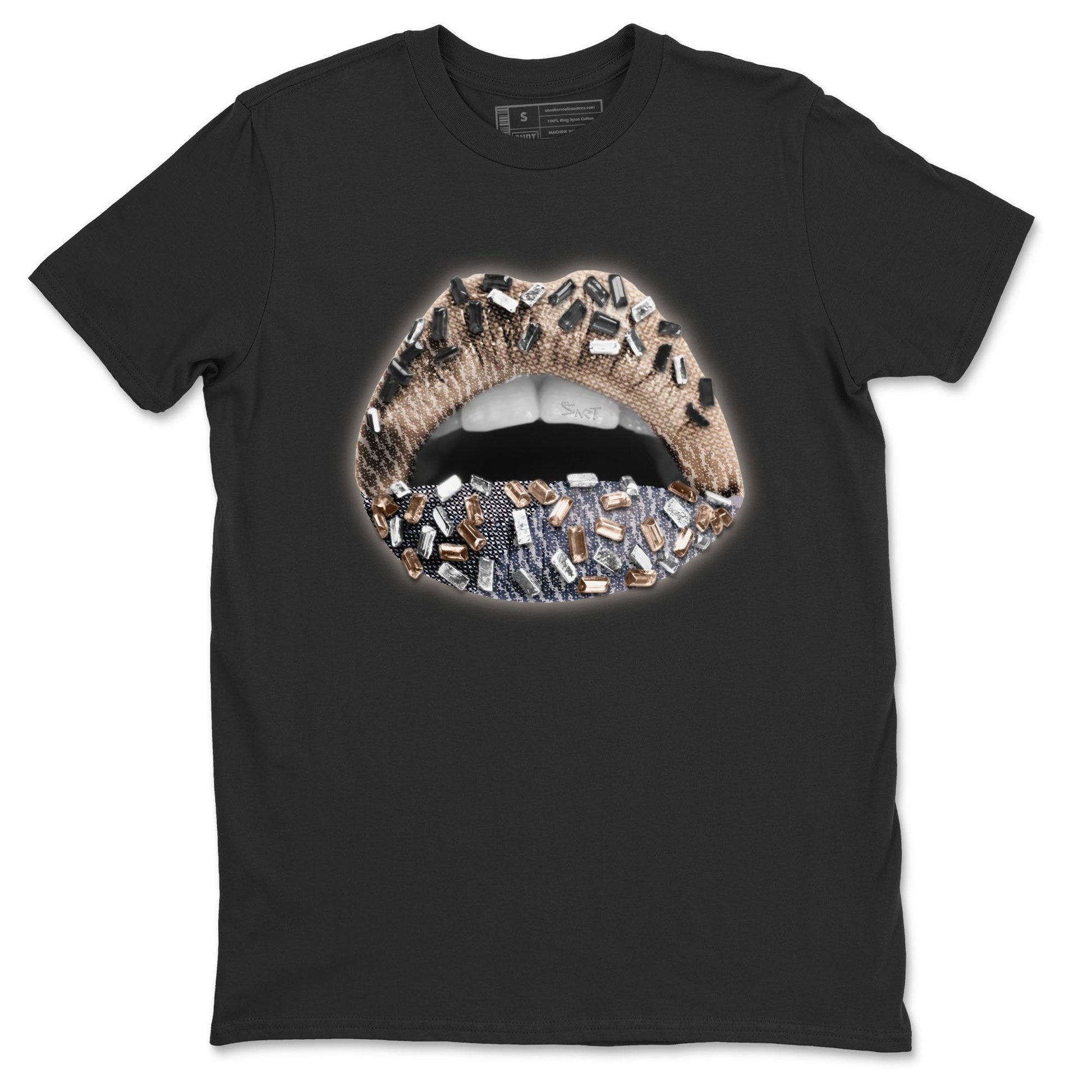 Lips Jewel Unisex Tops - Yeezy 350 Ash Pearl