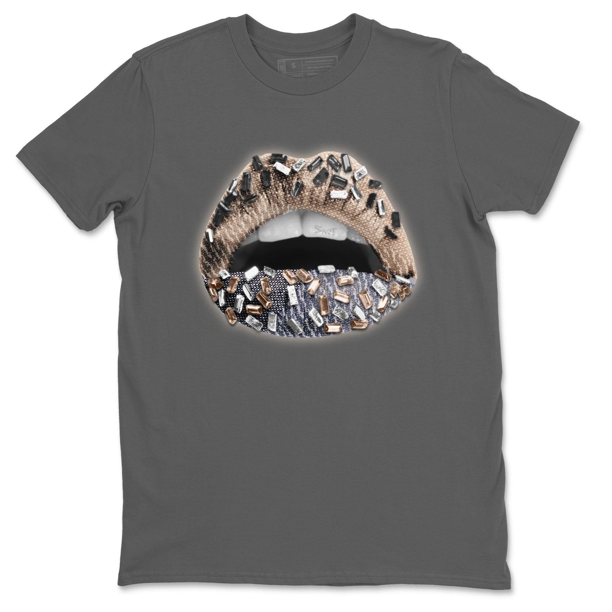 Lips Jewel Unisex Tops - Yeezy 350 Ash Pearl