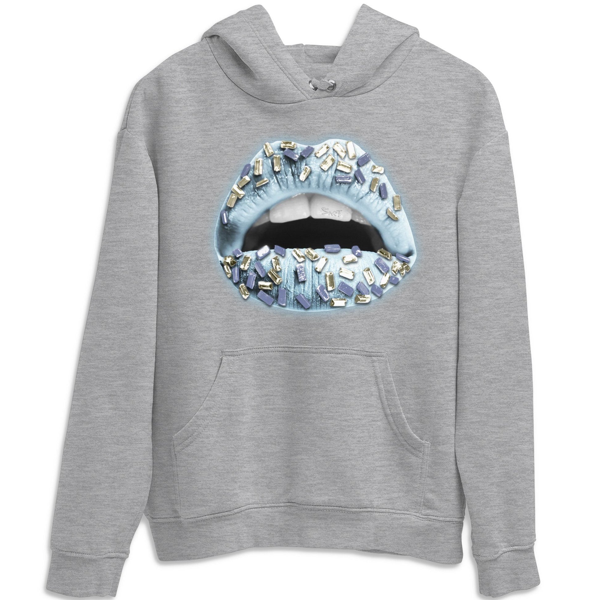 Lips Jewel Unisex Tops - Yeezy 350 Mono Ice