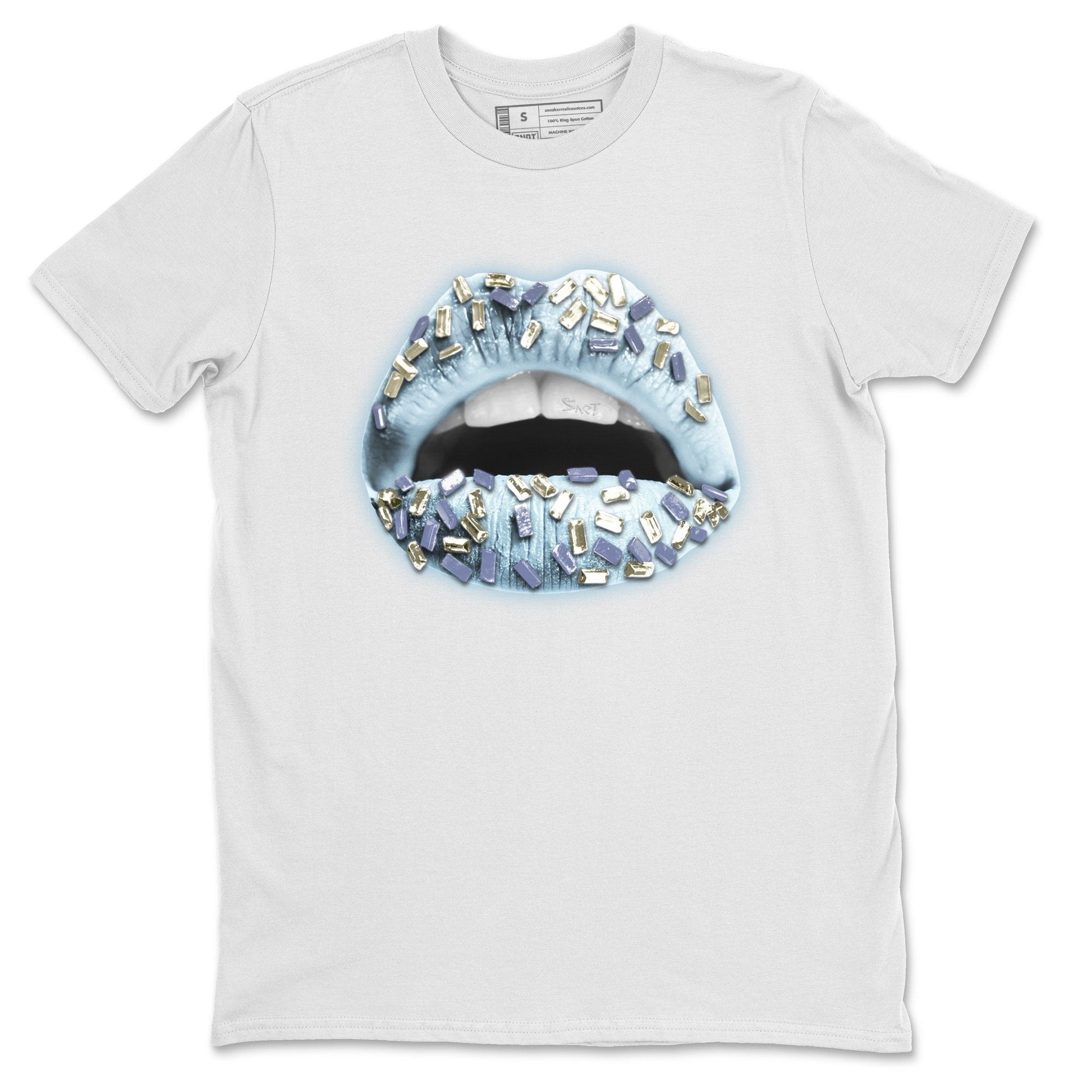 Lips Jewel Unisex Tops - Yeezy 350 Mono Ice