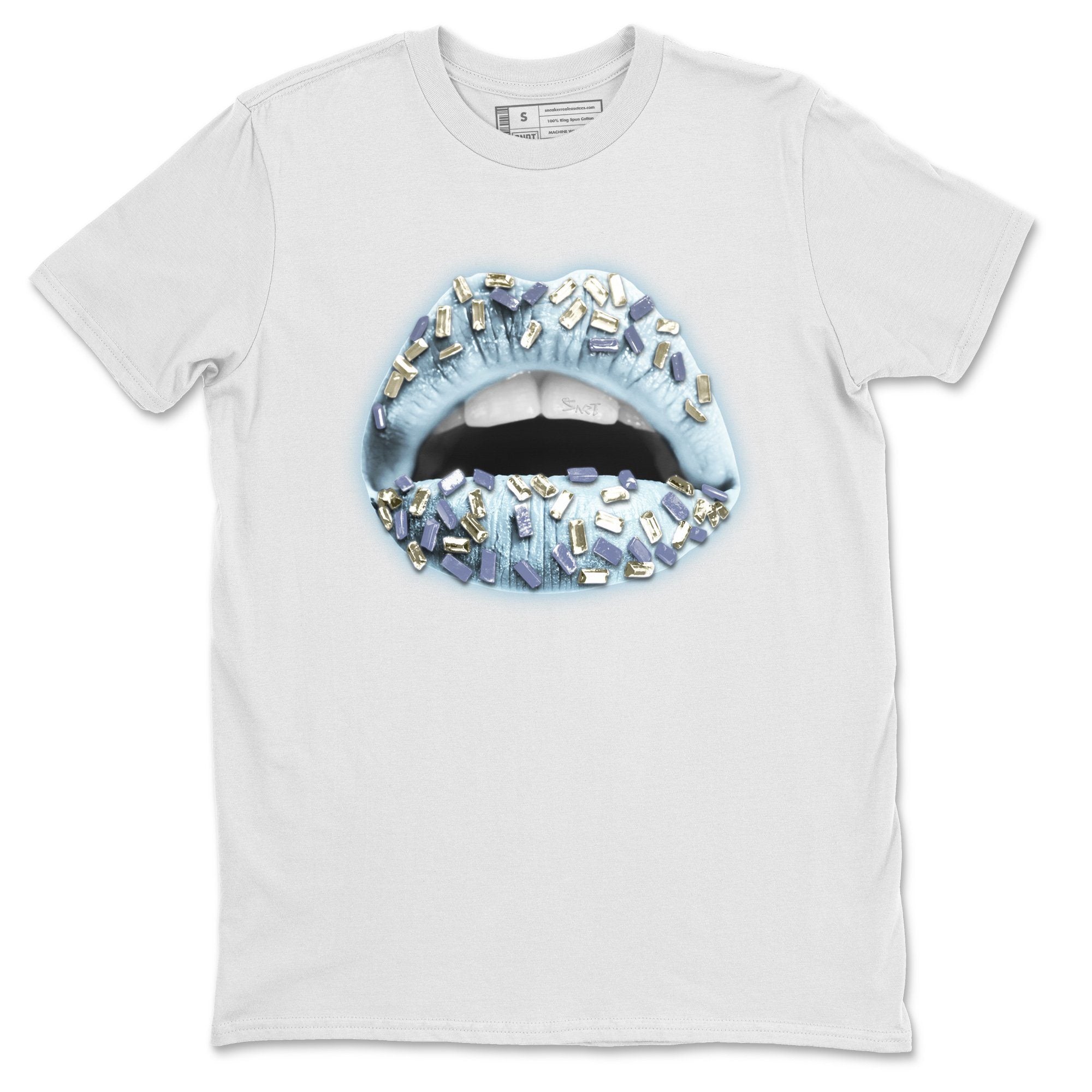 Lips Jewel Unisex Tops - Yeezy 350 Mono Ice