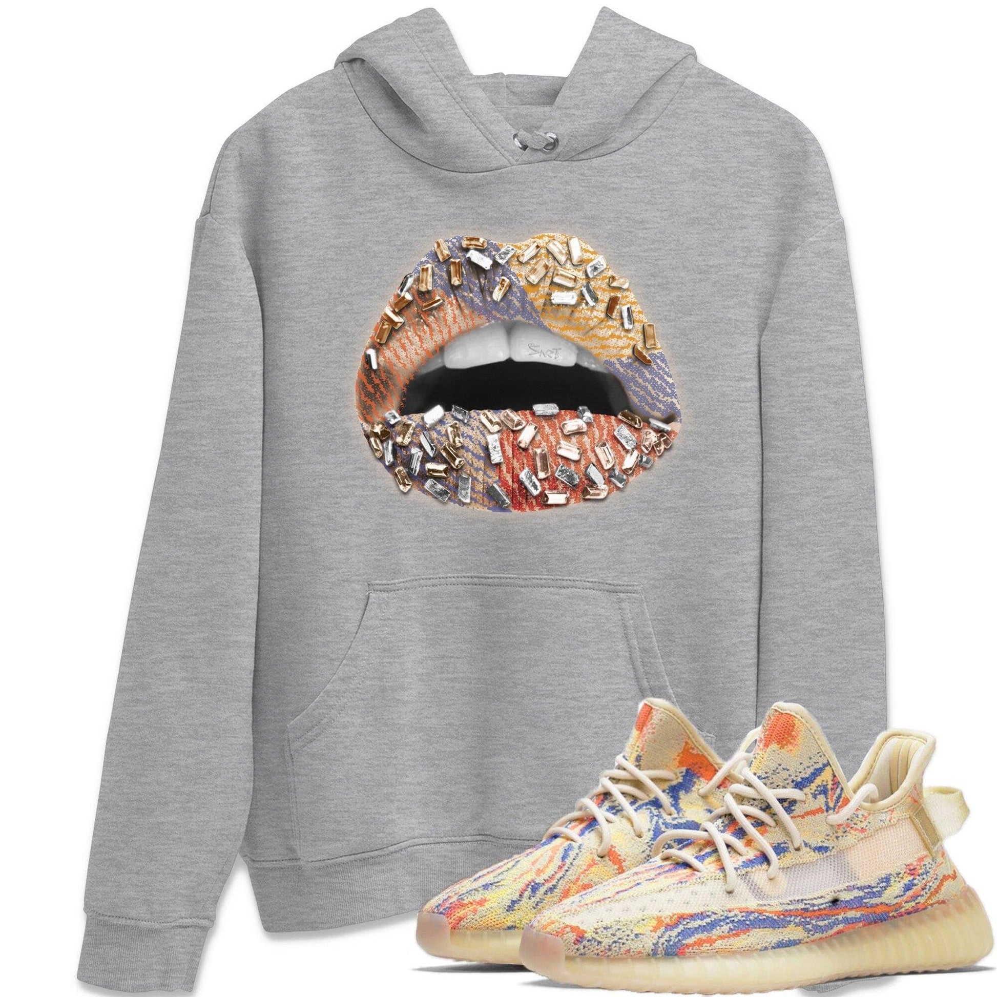 Lips Jewel Unisex Tops - Yeezy 350 MX Oat
