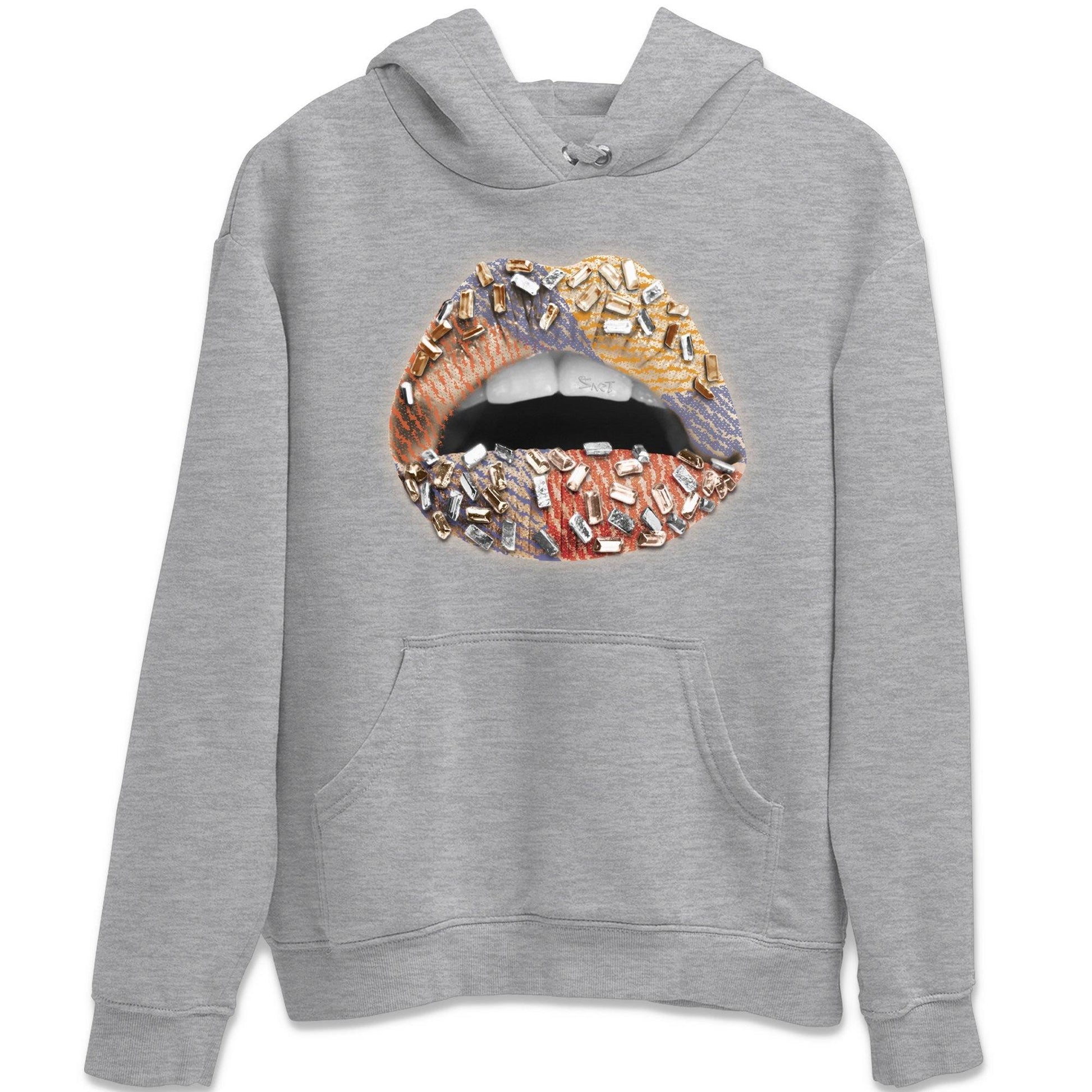 Lips Jewel Unisex Tops - Yeezy 350 MX Oat