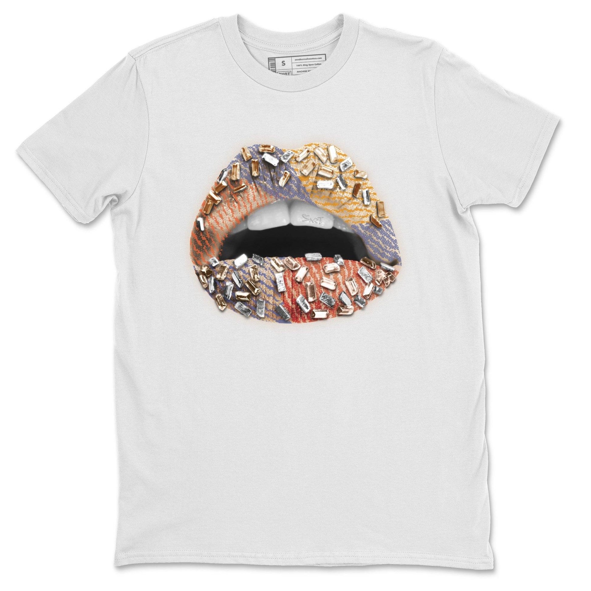 Lips Jewel Unisex Tops - Yeezy 350 MX Oat