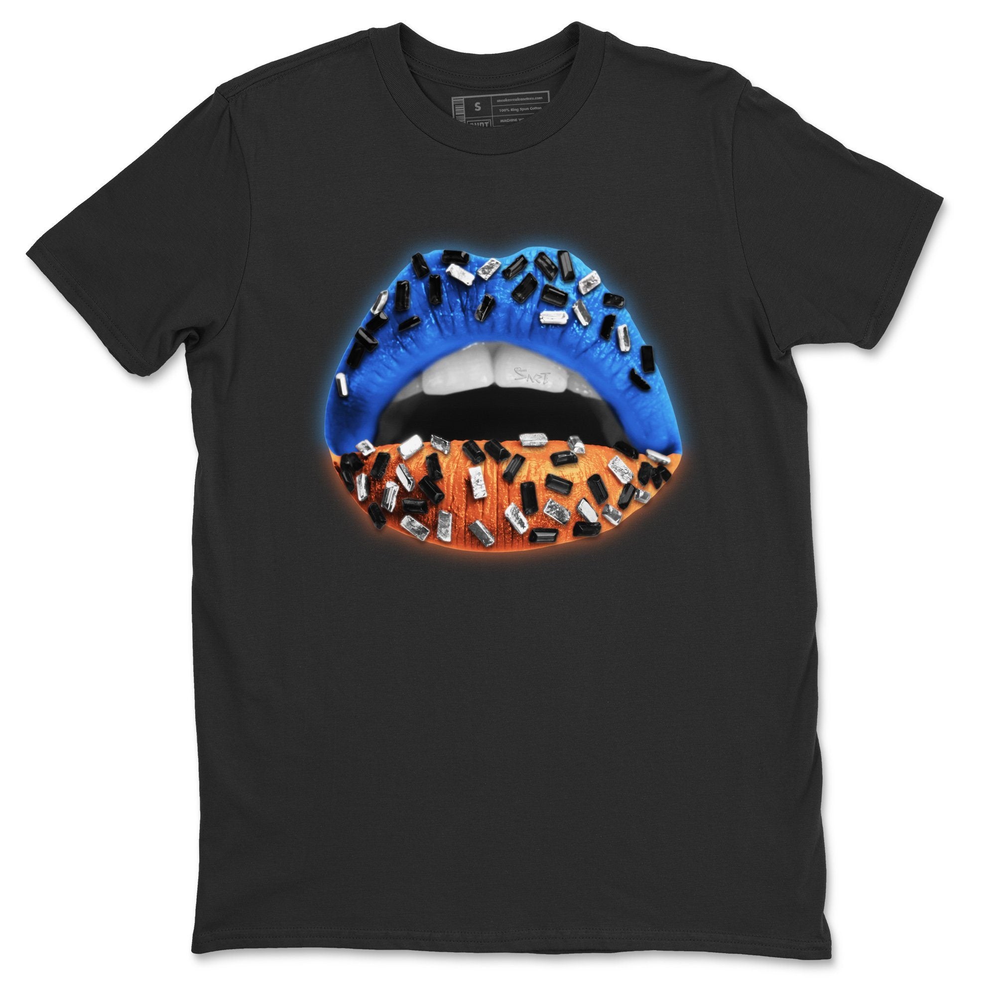 Lips Jewel Unisex Tops - Yeezy 700 Bright Blue