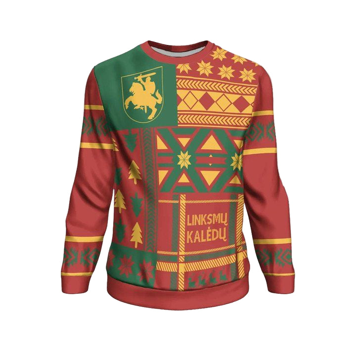 Lithuania Christmas Sweater ? Bn10 ? Usalast