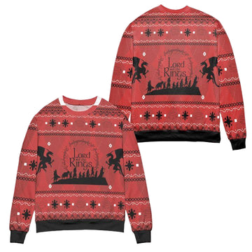 Lord Of The Rings The Fellowship Way To Mordor Ugly Christmas Sweater ? Usalast