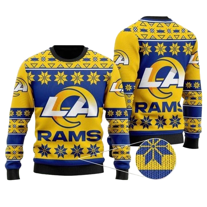 Los Angeles Rams Wool Ugly Christmas Sweater ? Usalast
