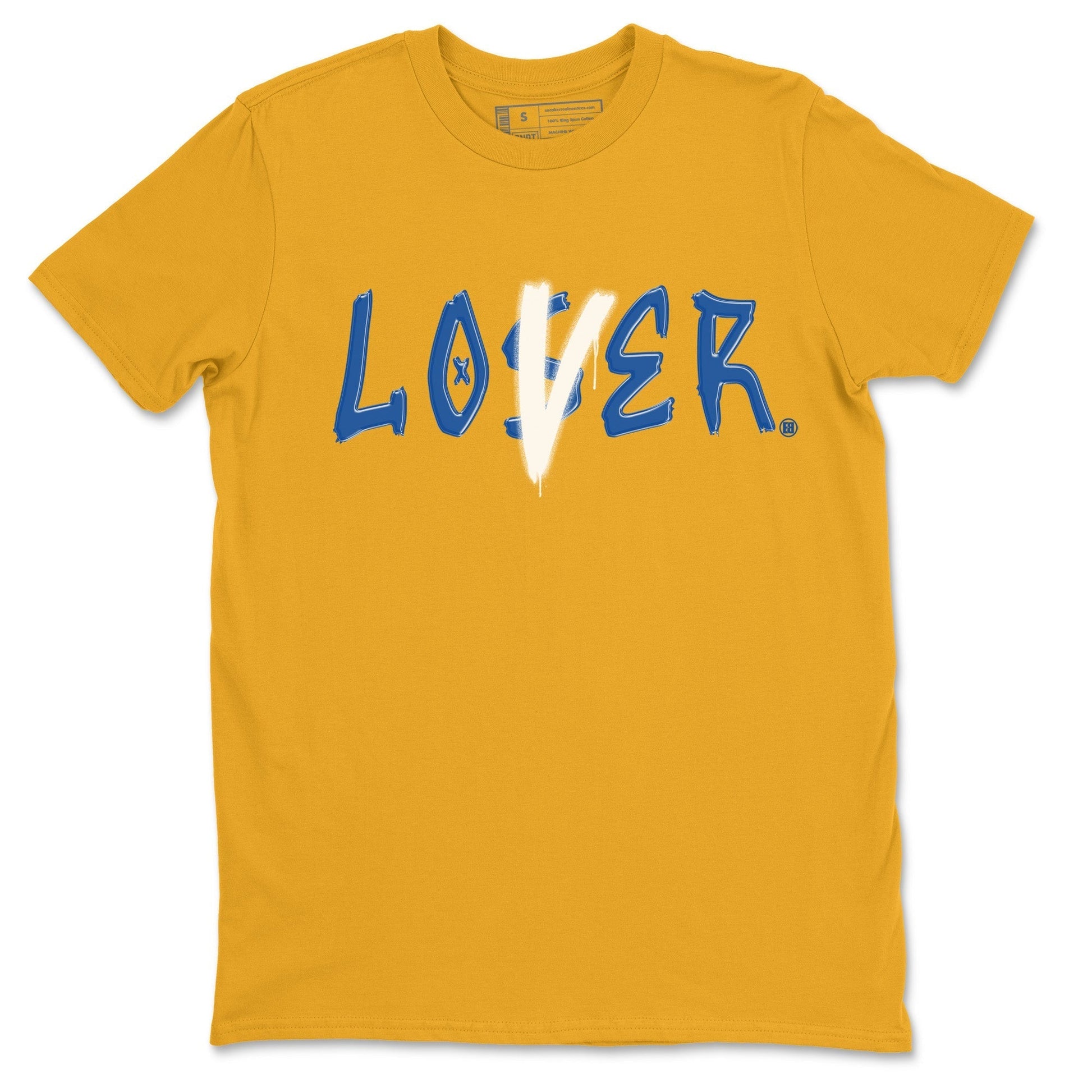 Loser Lover Unisex Tops - Air Jordan 1 Game Royal Varsity Maize
