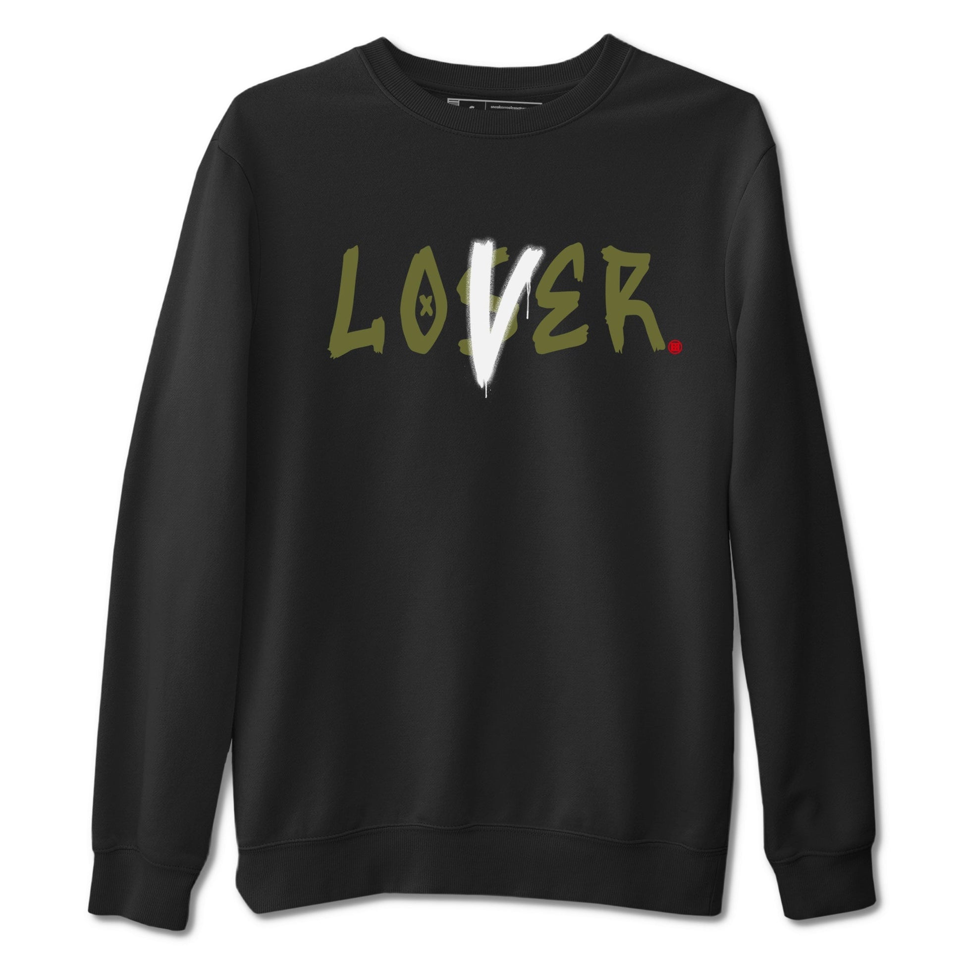 Loser Lover Sneaker Tees - Air Jordan 1 Travis Scott Medium Olive