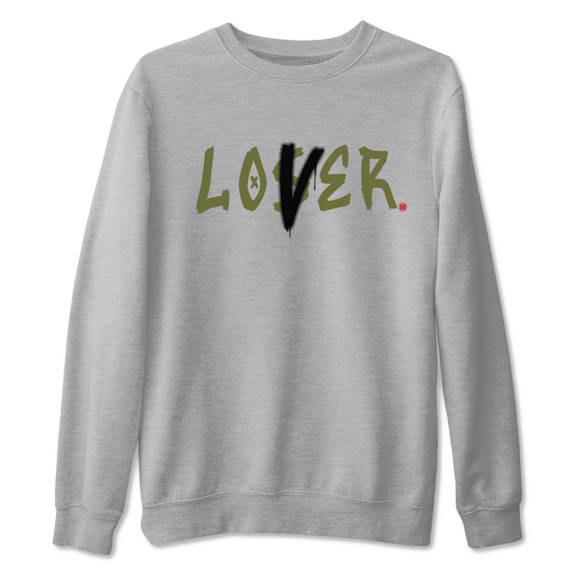 Loser Lover Sneaker Tees - Air Jordan 1 Travis Scott Medium Olive