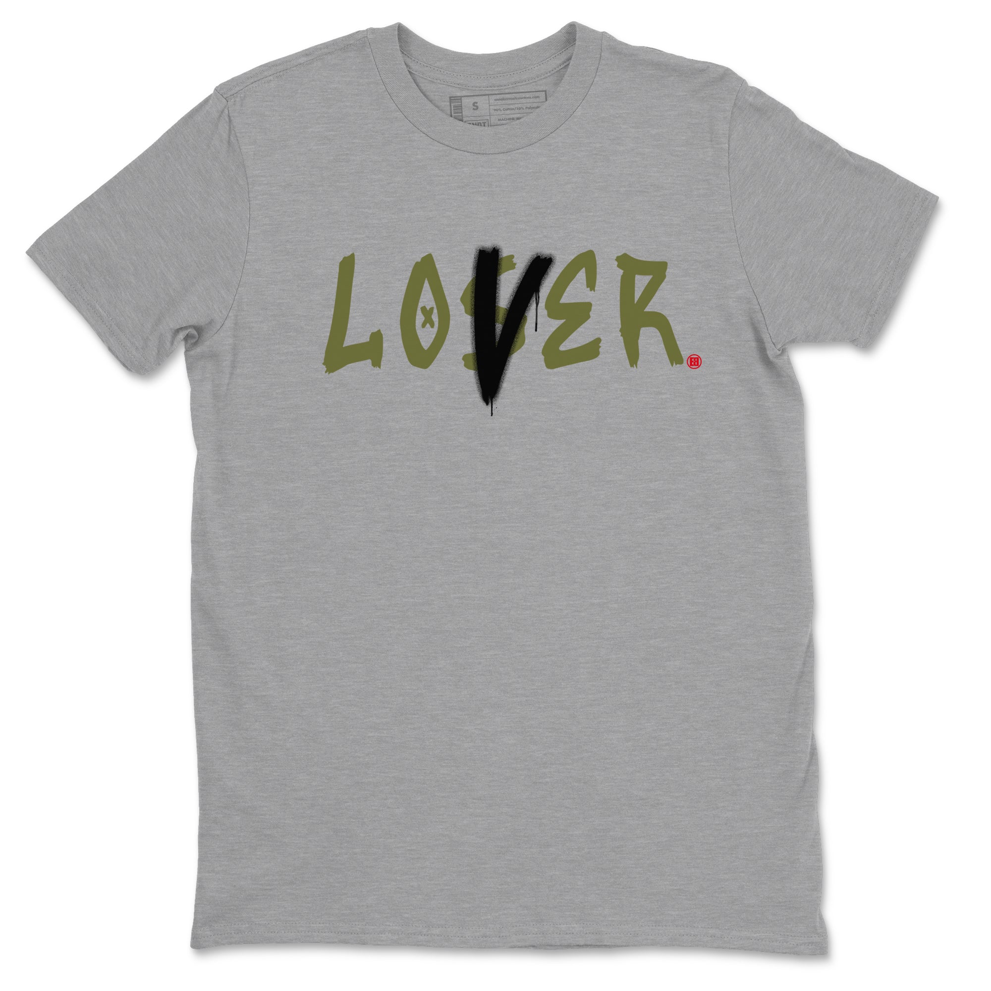 Loser Lover Sneaker Tees - Air Jordan 1 Travis Scott Medium Olive