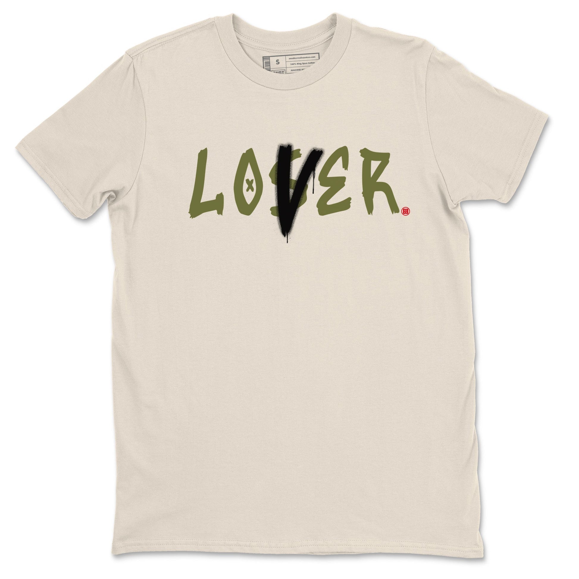 Loser Lover Sneaker Tees - Air Jordan 1 Travis Scott Medium Olive