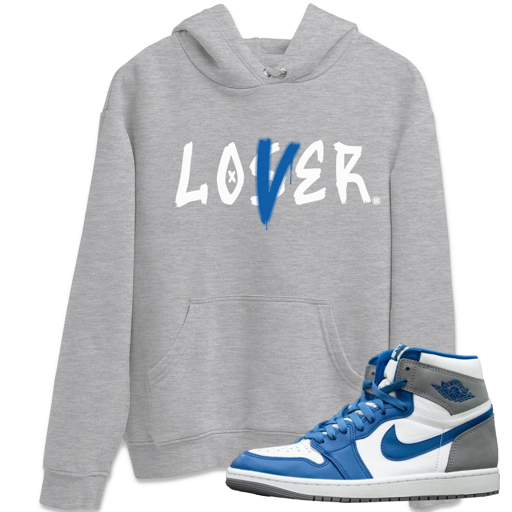 Loser Lover Unisex Tops - Air Jordan 1 True Blue