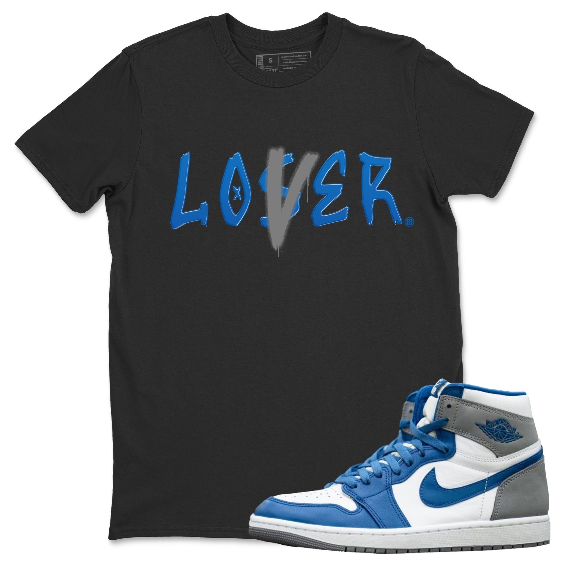 Loser Lover Unisex Tops - Air Jordan 1 True Blue