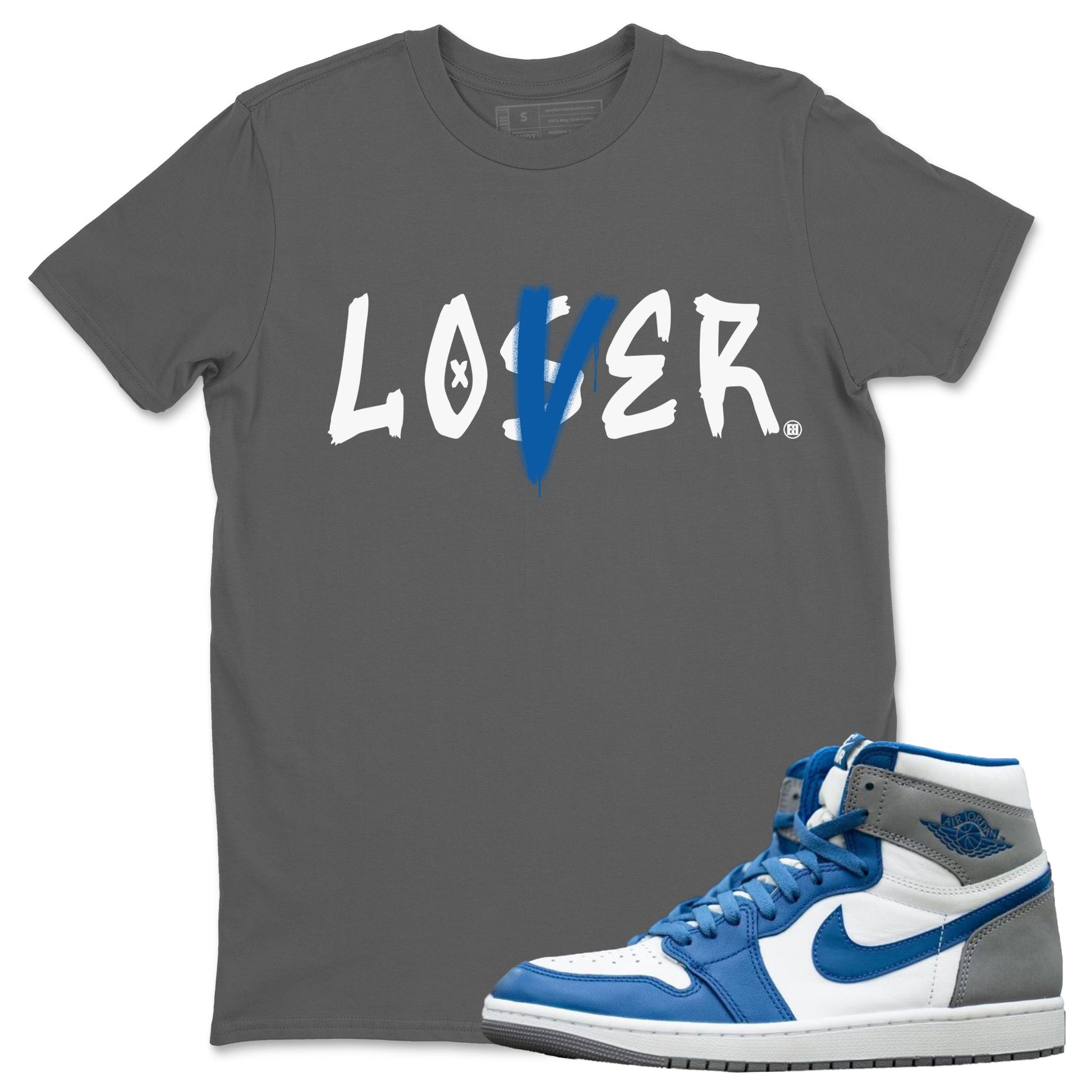 Loser Lover Unisex Tops - Air Jordan 1 True Blue