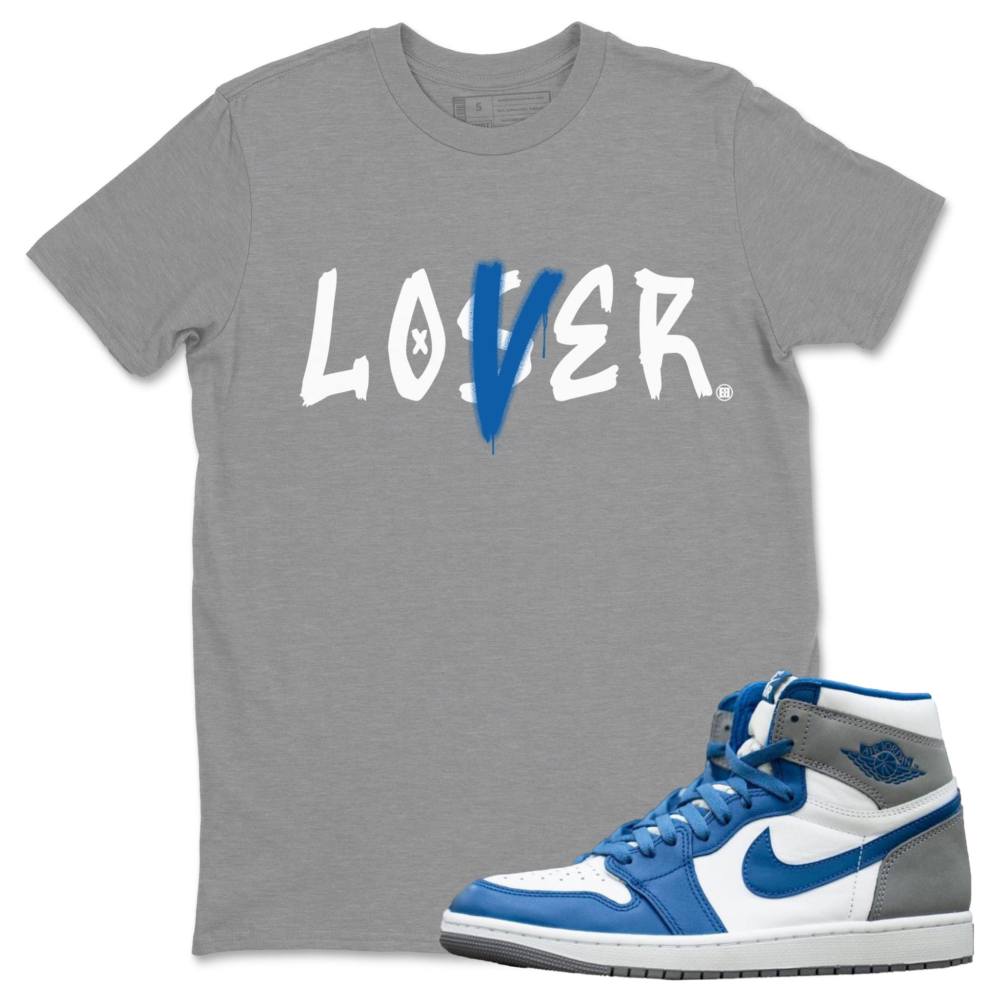 Loser Lover Unisex Tops - Air Jordan 1 True Blue