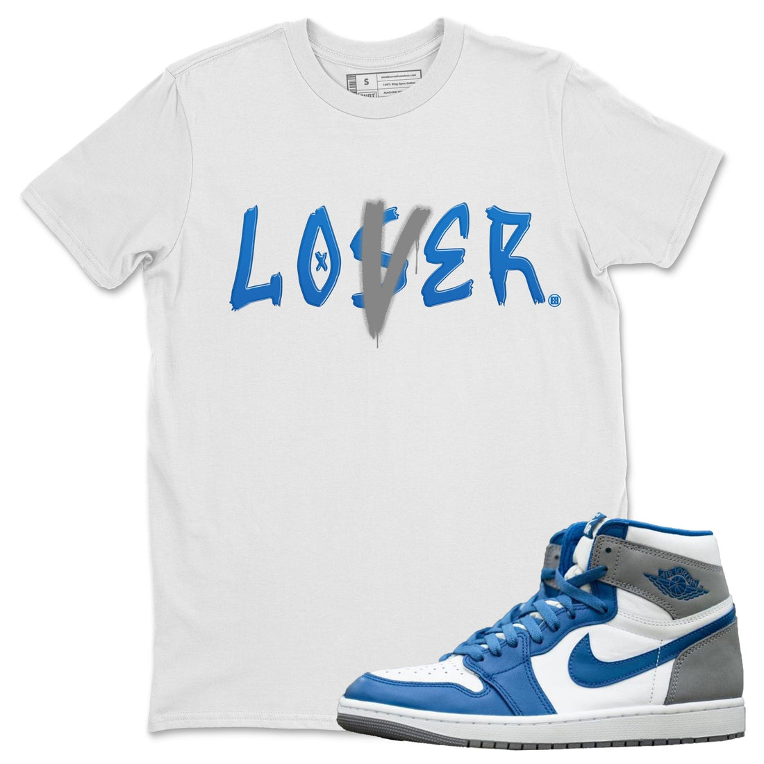 Loser Lover Unisex Tops - Air Jordan 1 True Blue