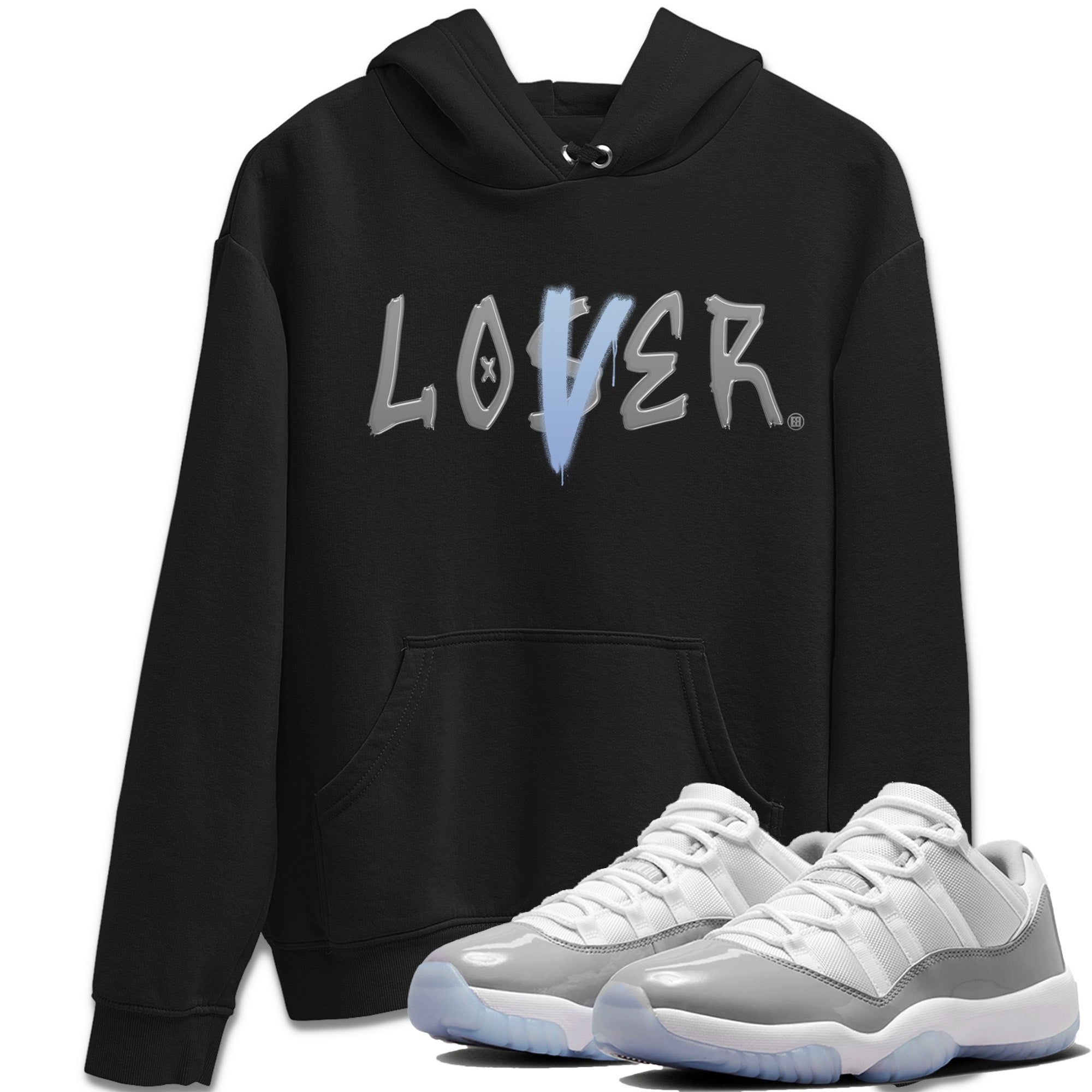 Loser Lover Unisex Tops - Air Jordan 11 White Cement