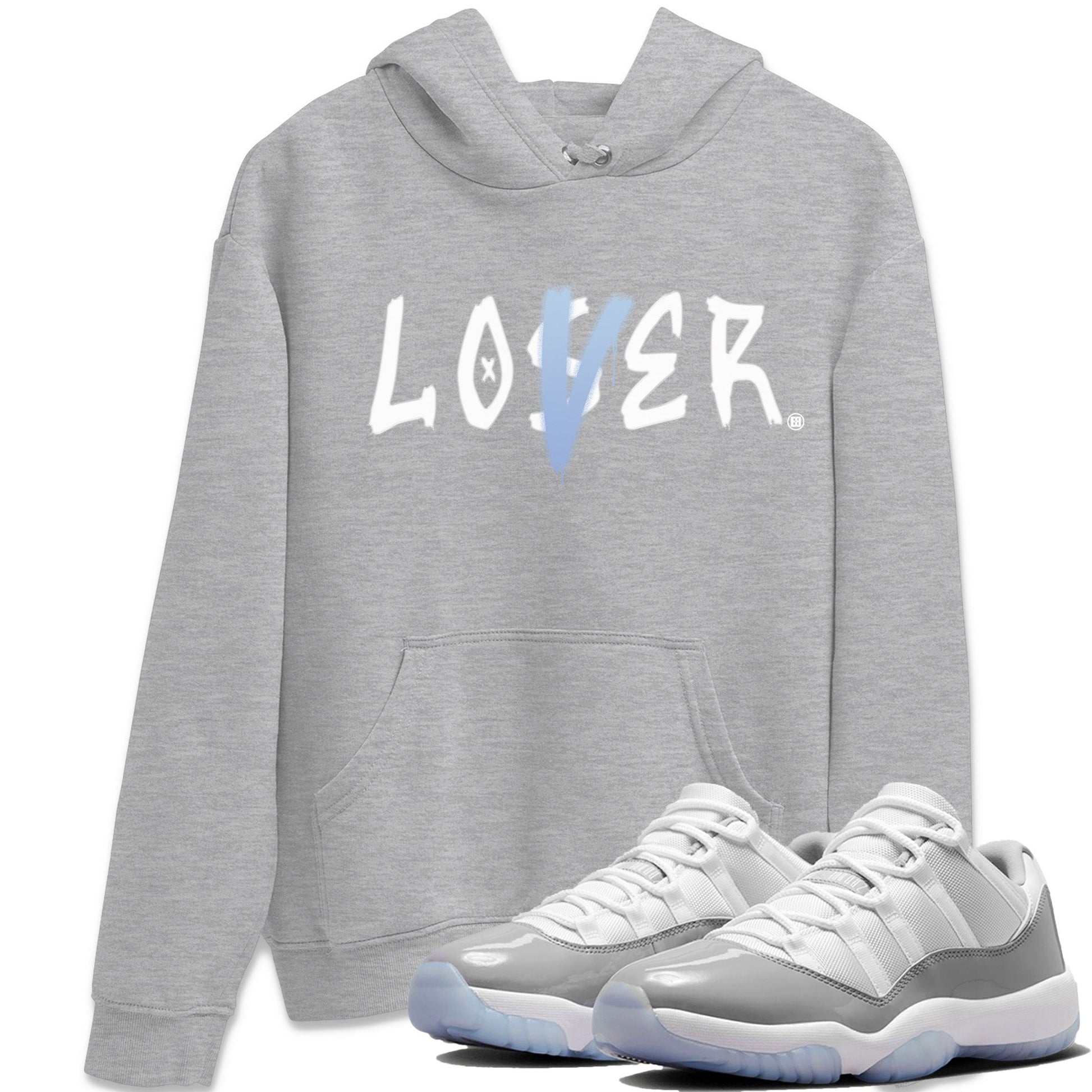 Loser Lover Unisex Tops - Air Jordan 11 White Cement