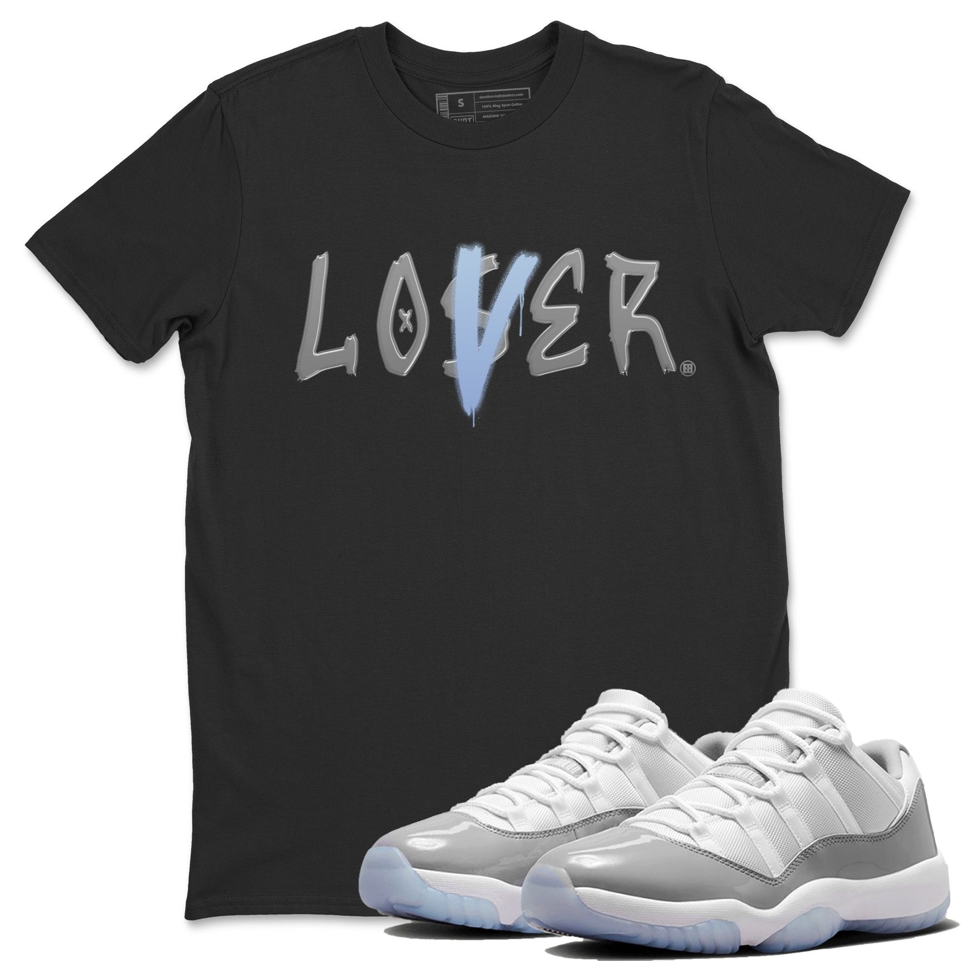 Loser Lover Unisex Tops - Air Jordan 11 White Cement