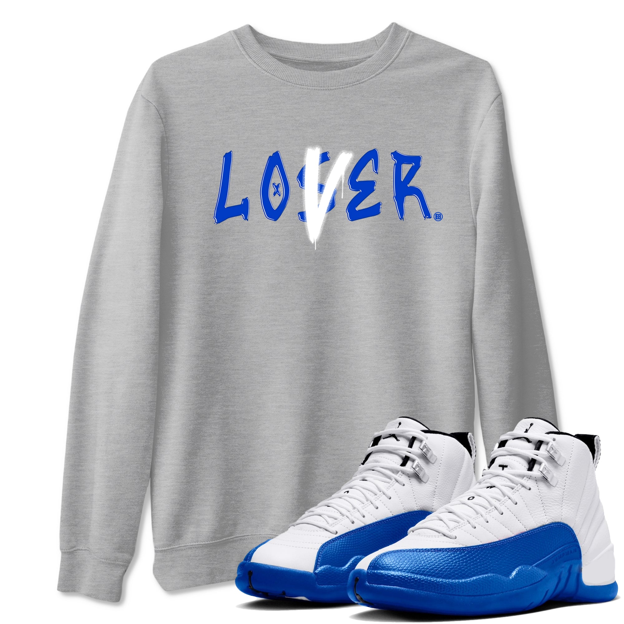 Loser Lover Sneaker Tees - Air Jordan 12 Blueberry