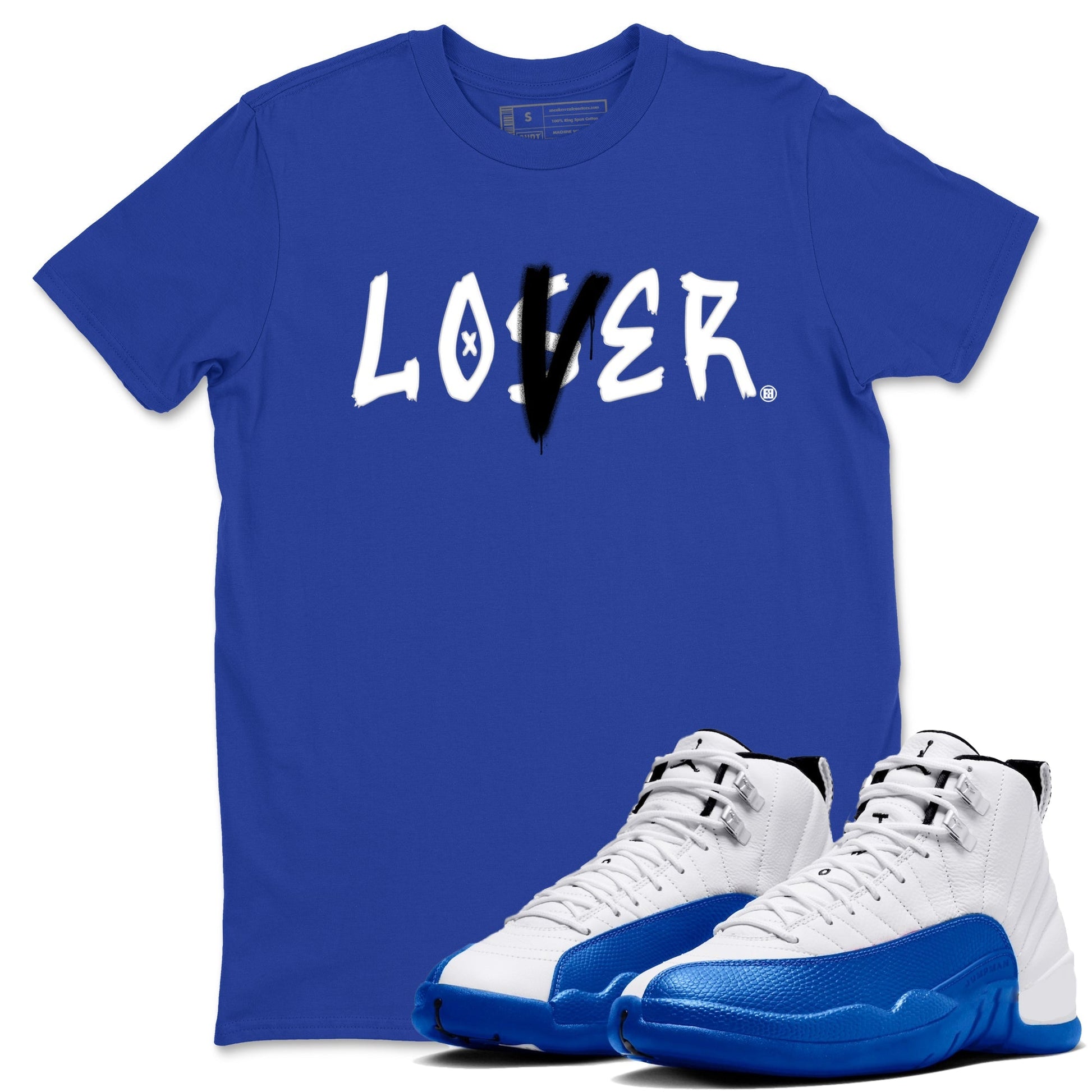 Loser Lover Sneaker Tees - Air Jordan 12 Blueberry
