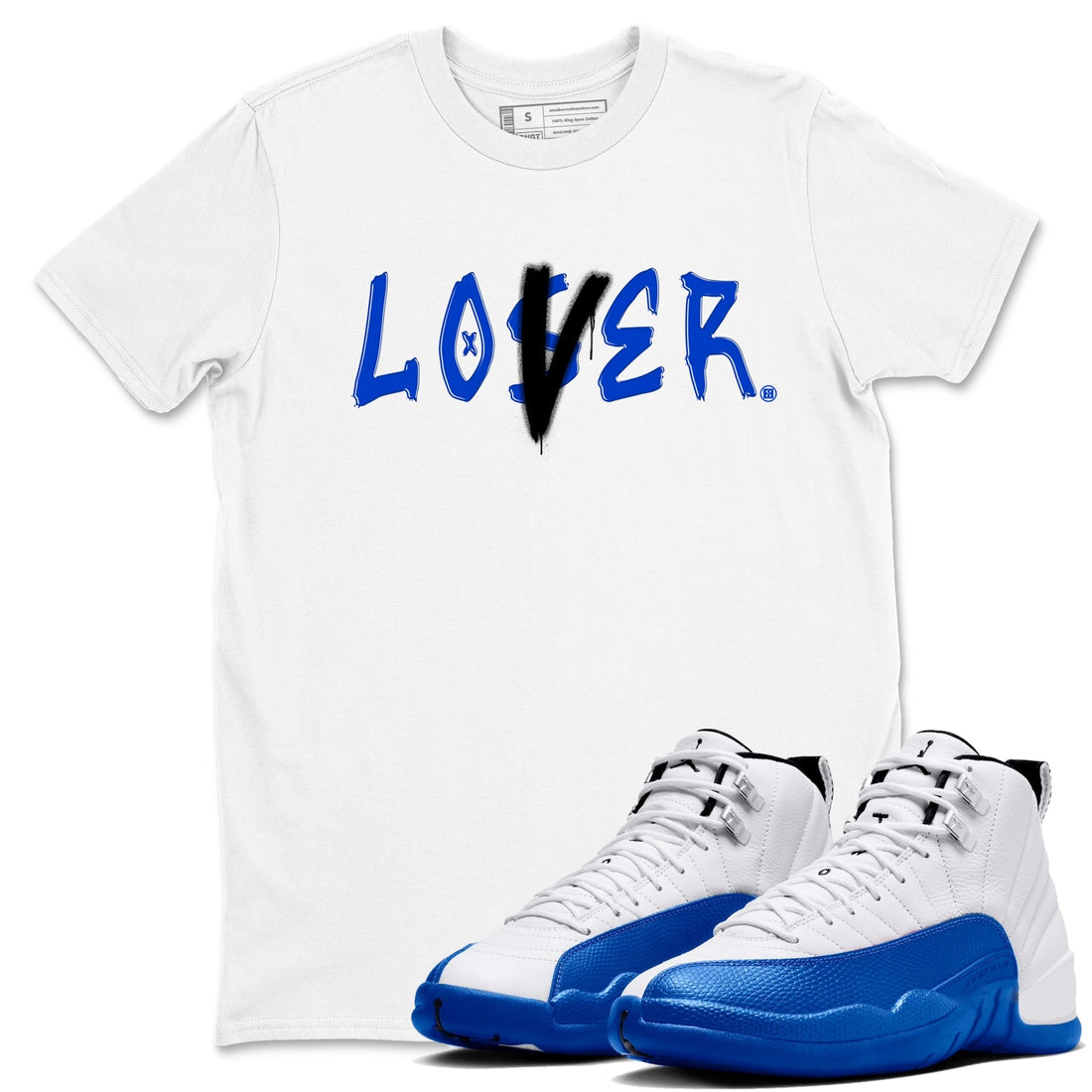 Loser Lover Sneaker Tees - Air Jordan 12 Blueberry