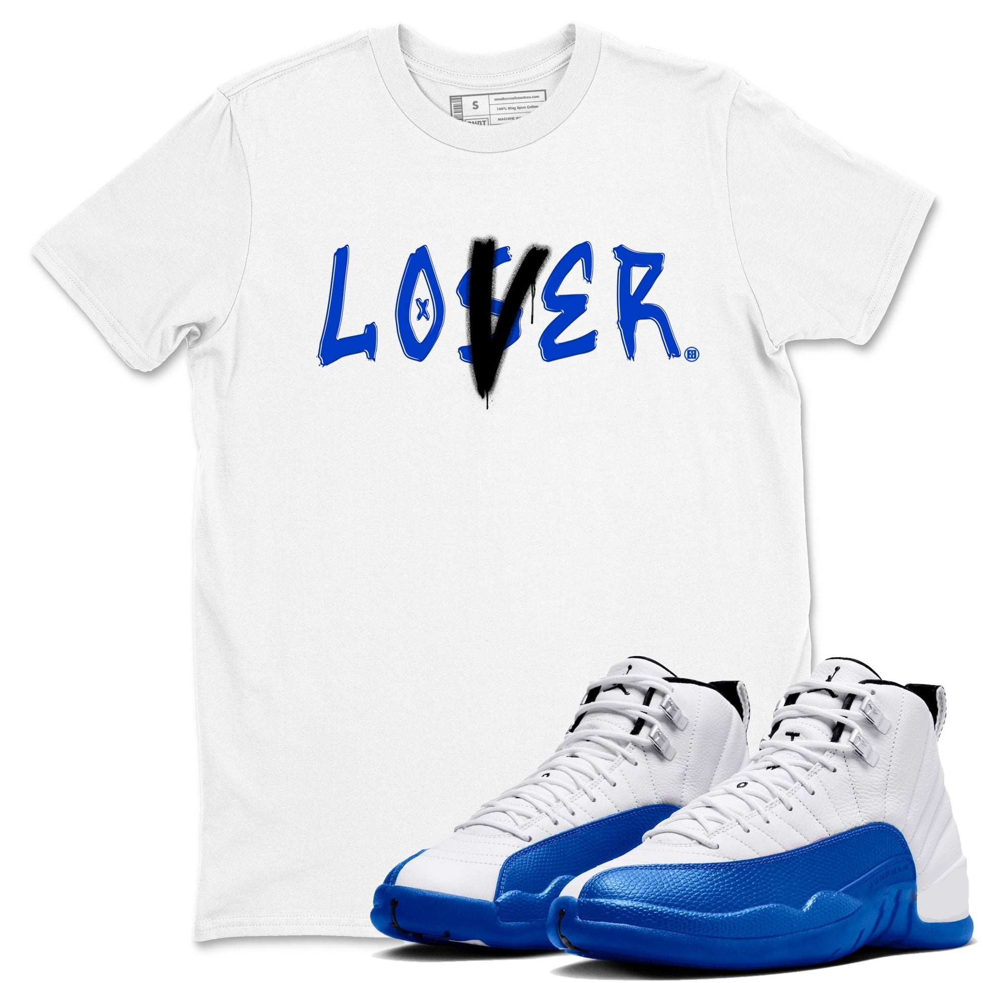 Loser Lover Sneaker Tees - Air Jordan 12 Blueberry