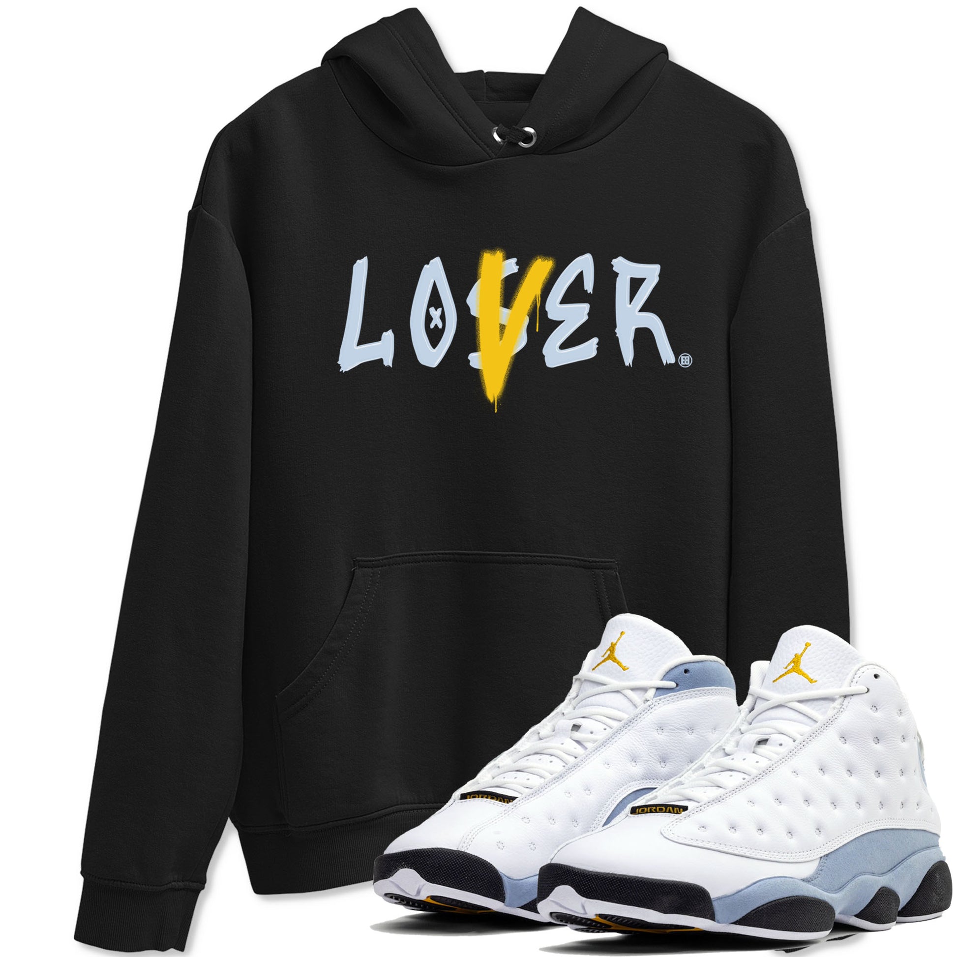 Loser Lover Sneaker Tees - Air Jordan 13 Blue Grey