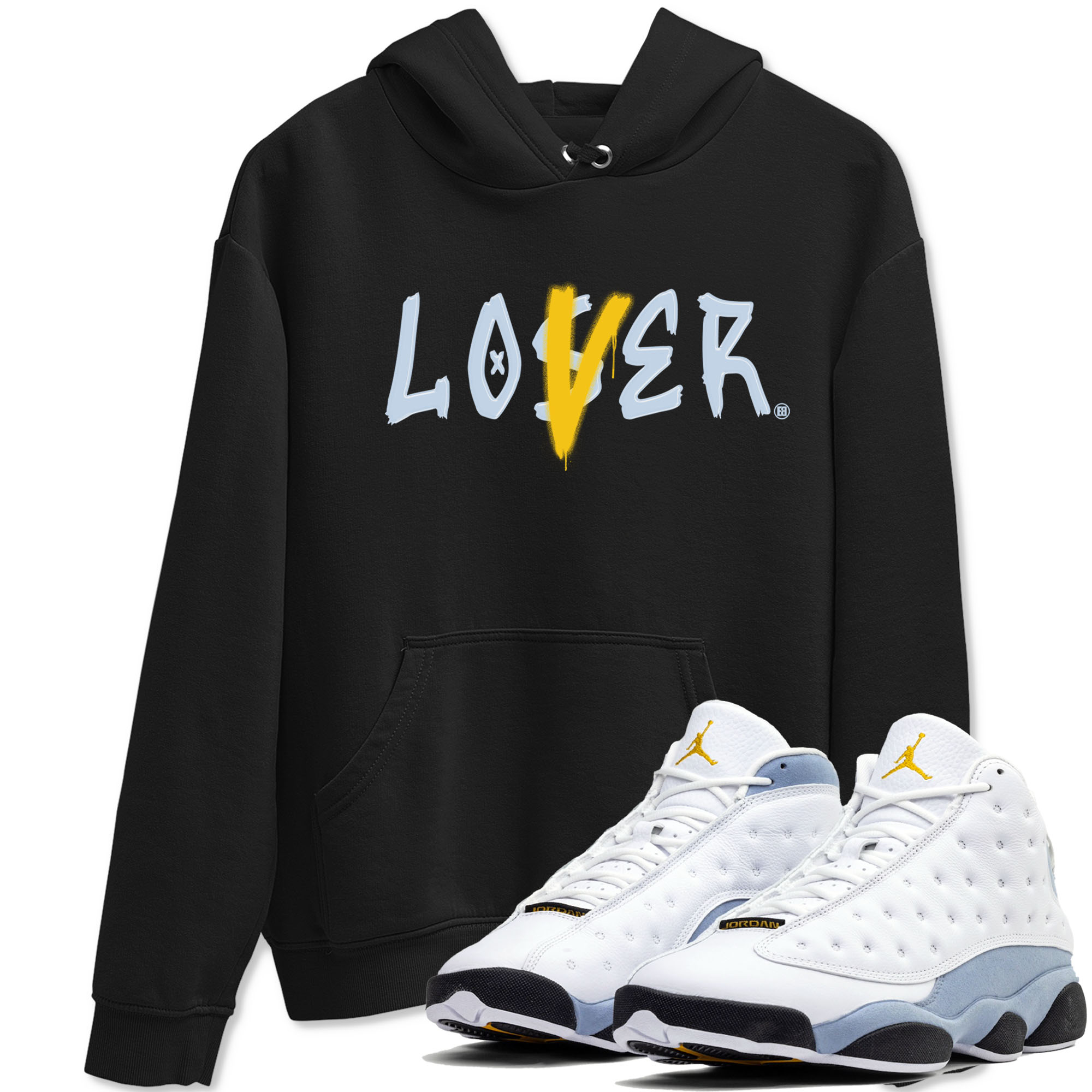 Loser Lover Sneaker Tees - Air Jordan 13 Blue Grey