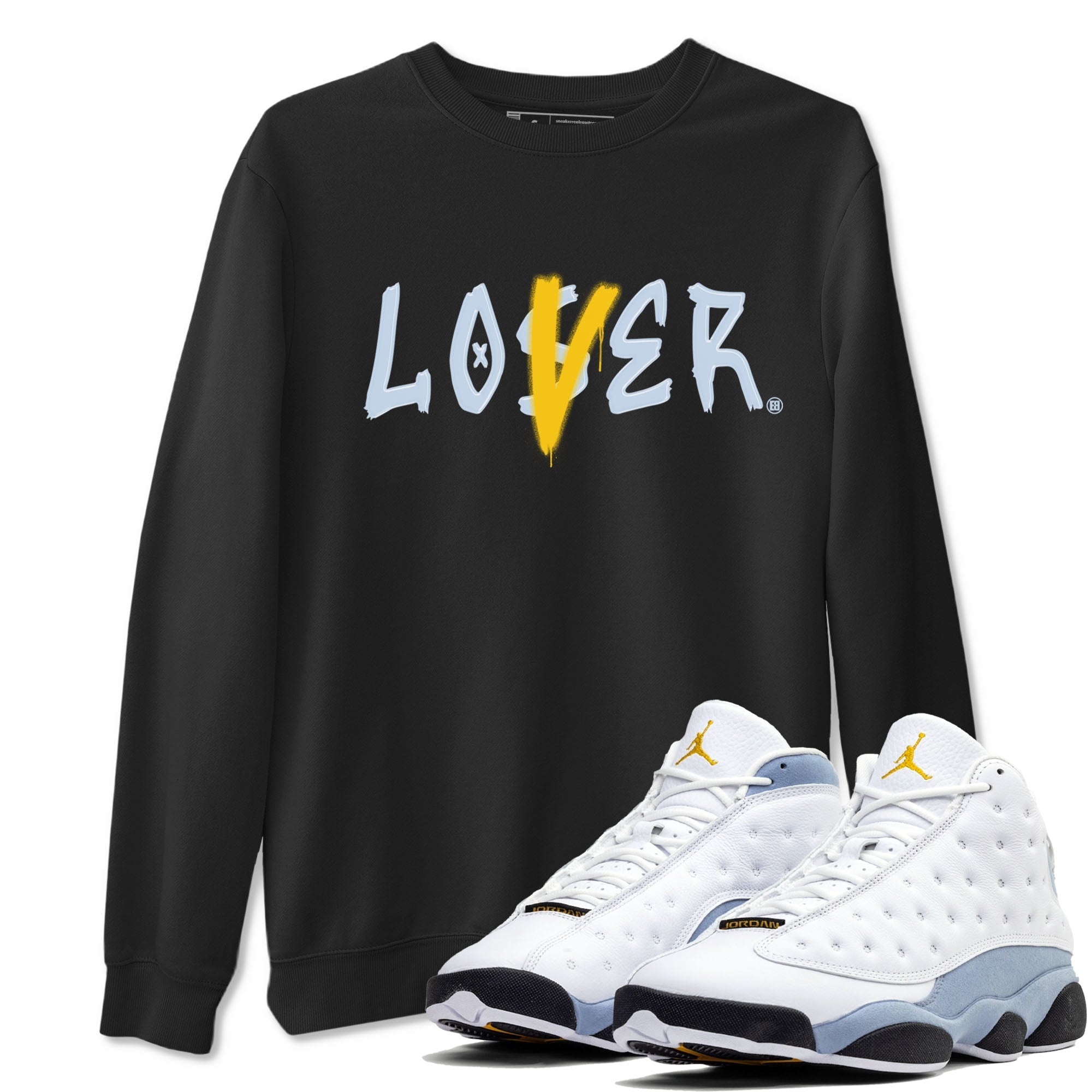 Loser Lover Sneaker Tees - Air Jordan 13 Blue Grey