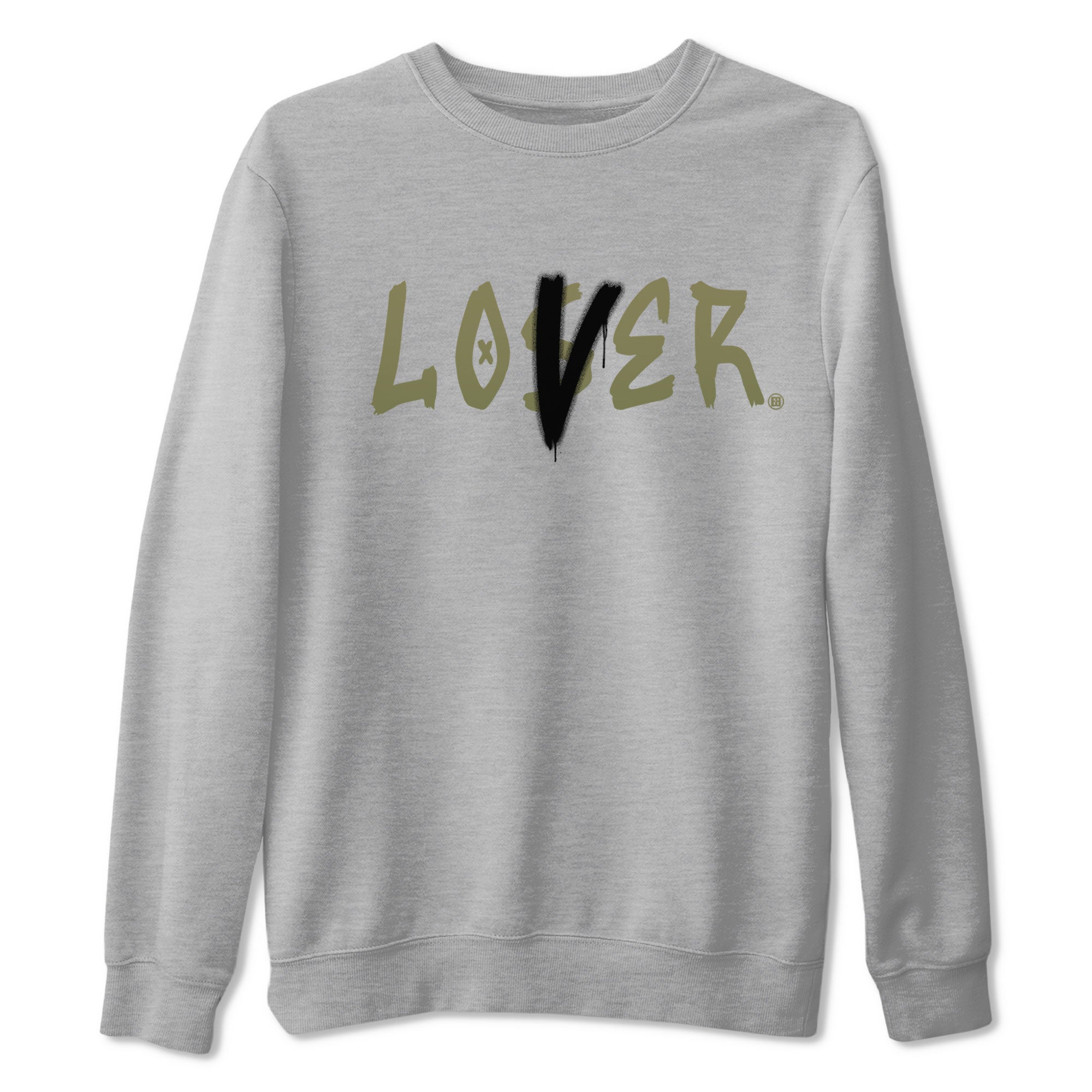 Loser Lover Sneaker Tee - Air Jordan 4 Medium Olive