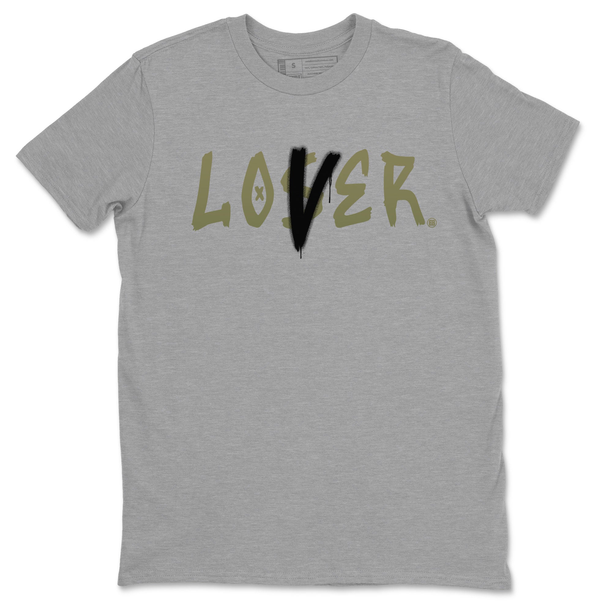 Loser Lover Sneaker Tee - Air Jordan 4 Medium Olive