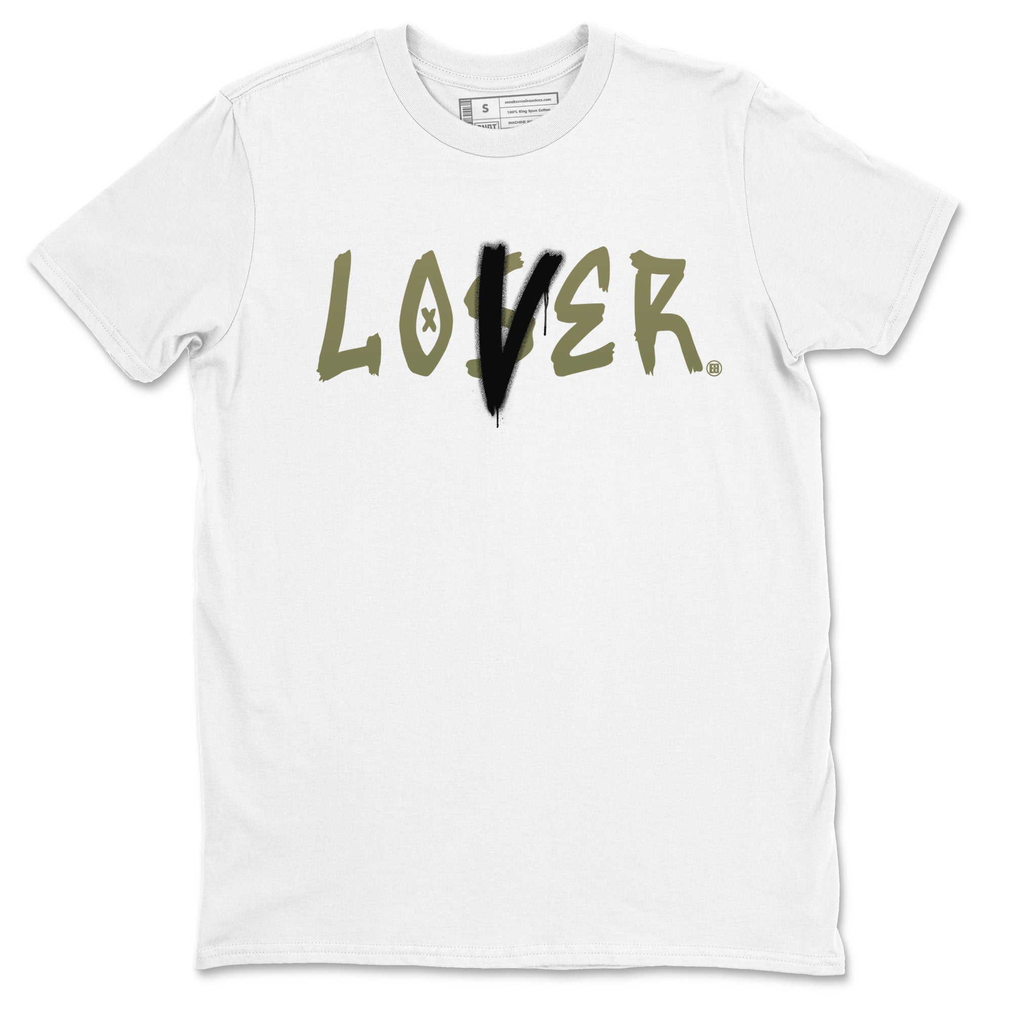 Loser Lover Sneaker Tee - Air Jordan 4 Medium Olive