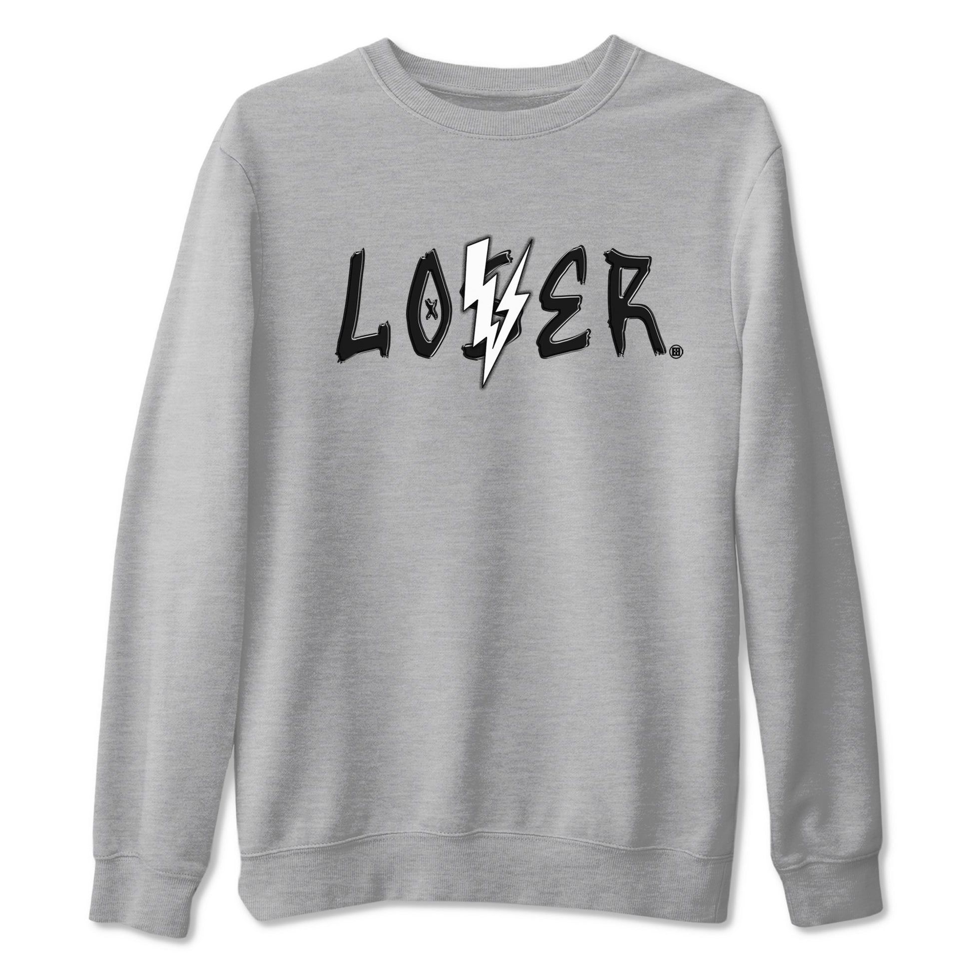 Loser Lover Sneaker Tees - Air Jordan 4 White Thunder