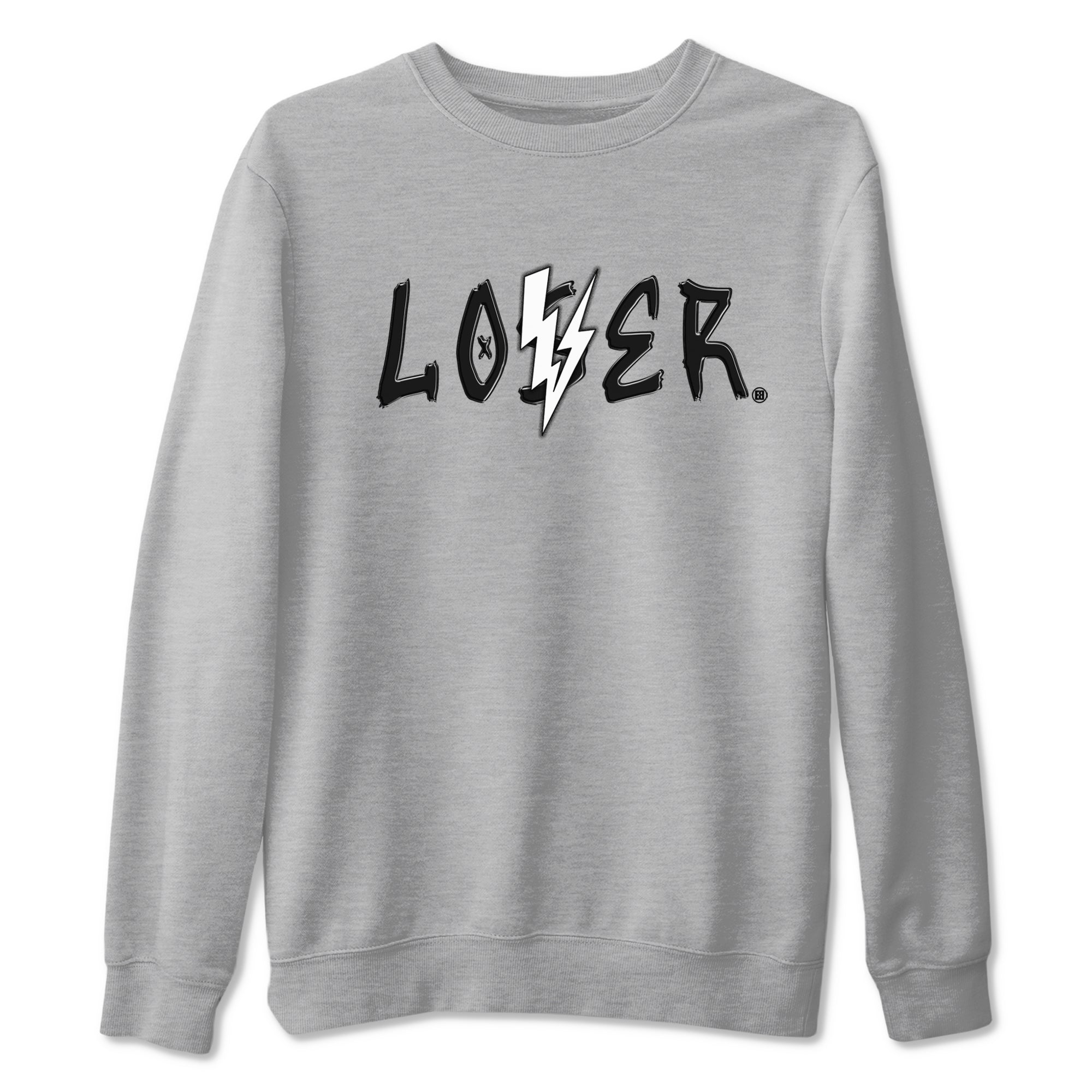 Loser Lover Sneaker Tees - Air Jordan 4 White Thunder