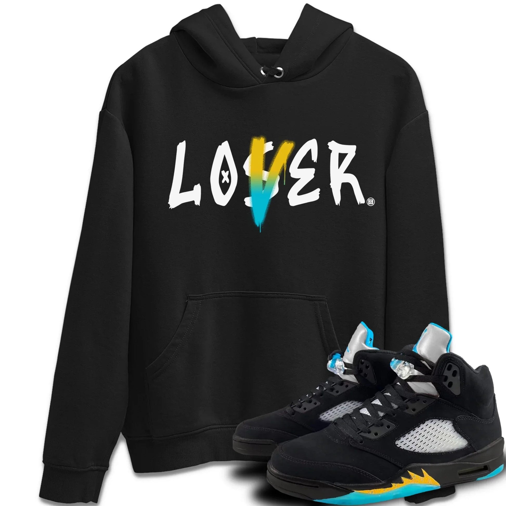 Loser Lover Unisex Tops - Air Jordan 5 Aqua