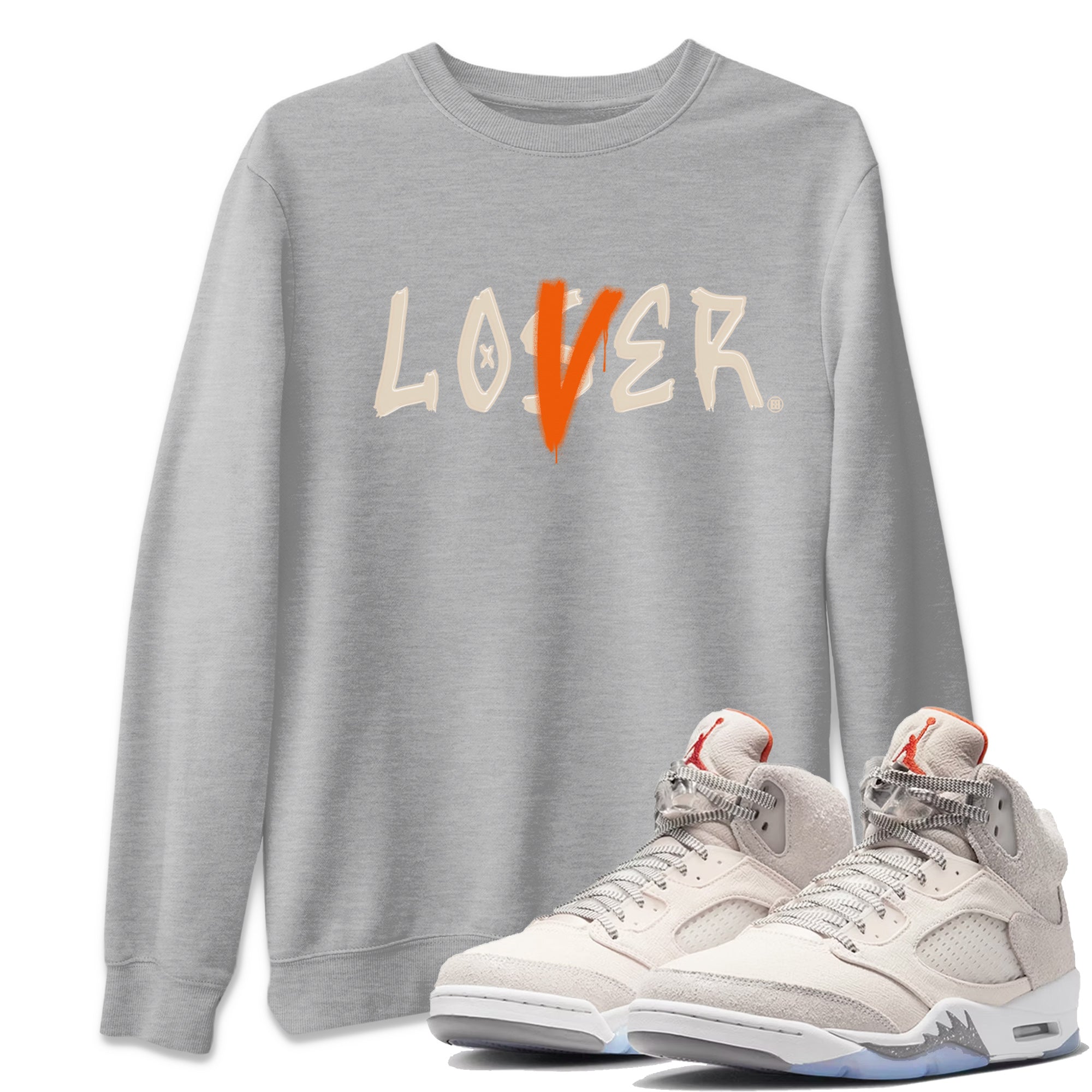 Loser Lover Unisex Tops - Air Jordan 5 Craft
