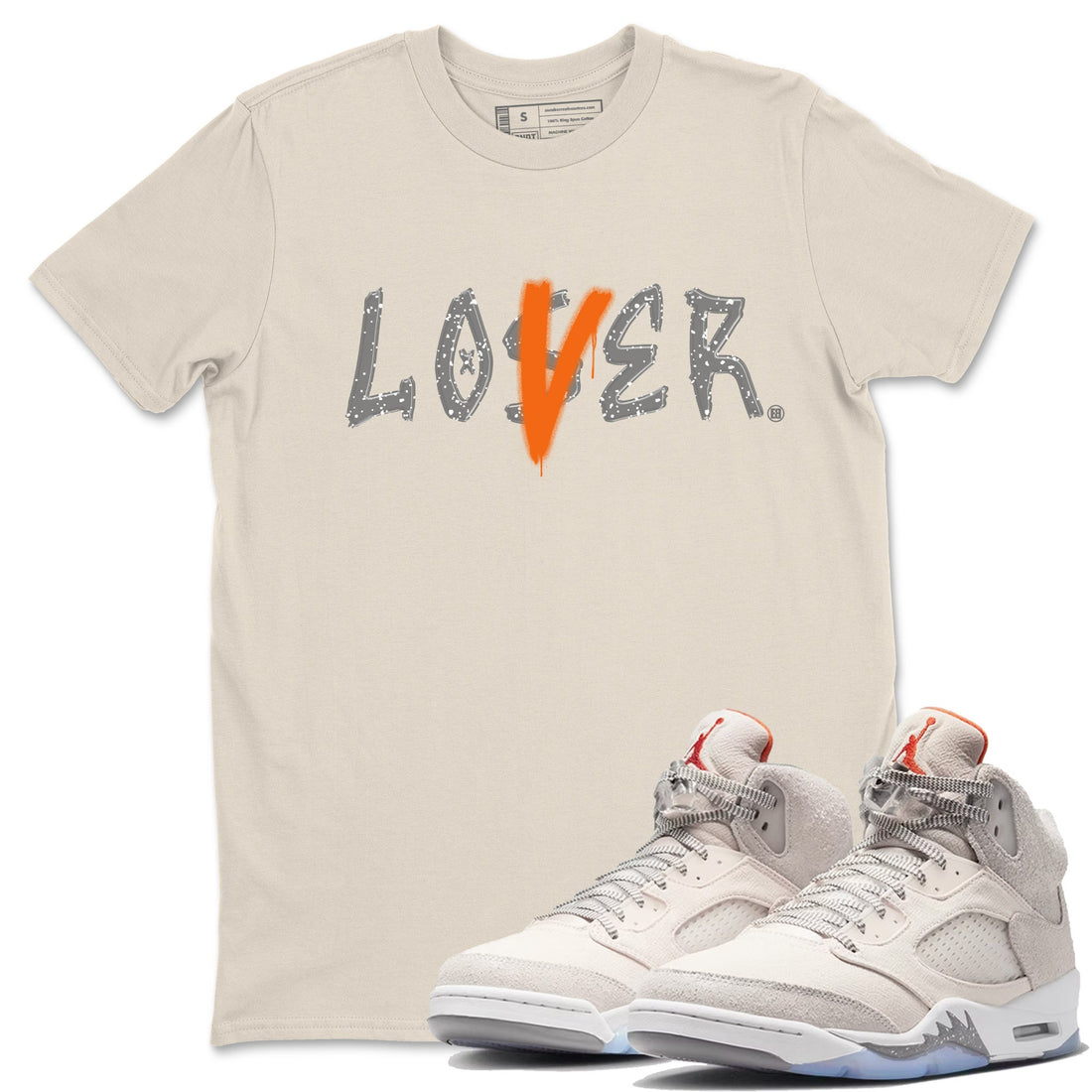 Loser Lover Unisex Tops - Air Jordan 5 Craft