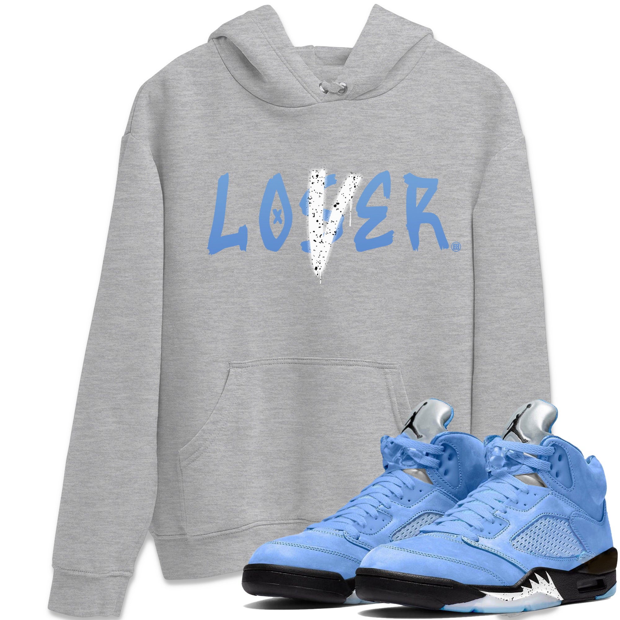 Loser Lover Unisex Tops - Air Jordan 5 UNC