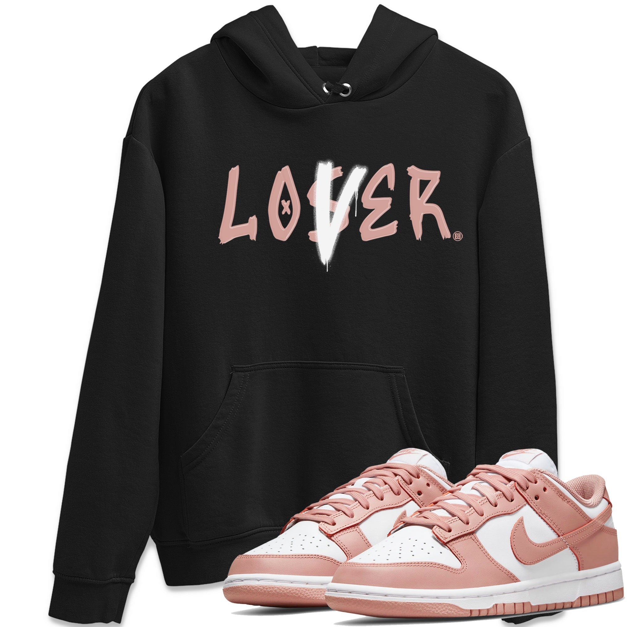 Loser Lover Sneaker Tee - Dunk Rose Whisper