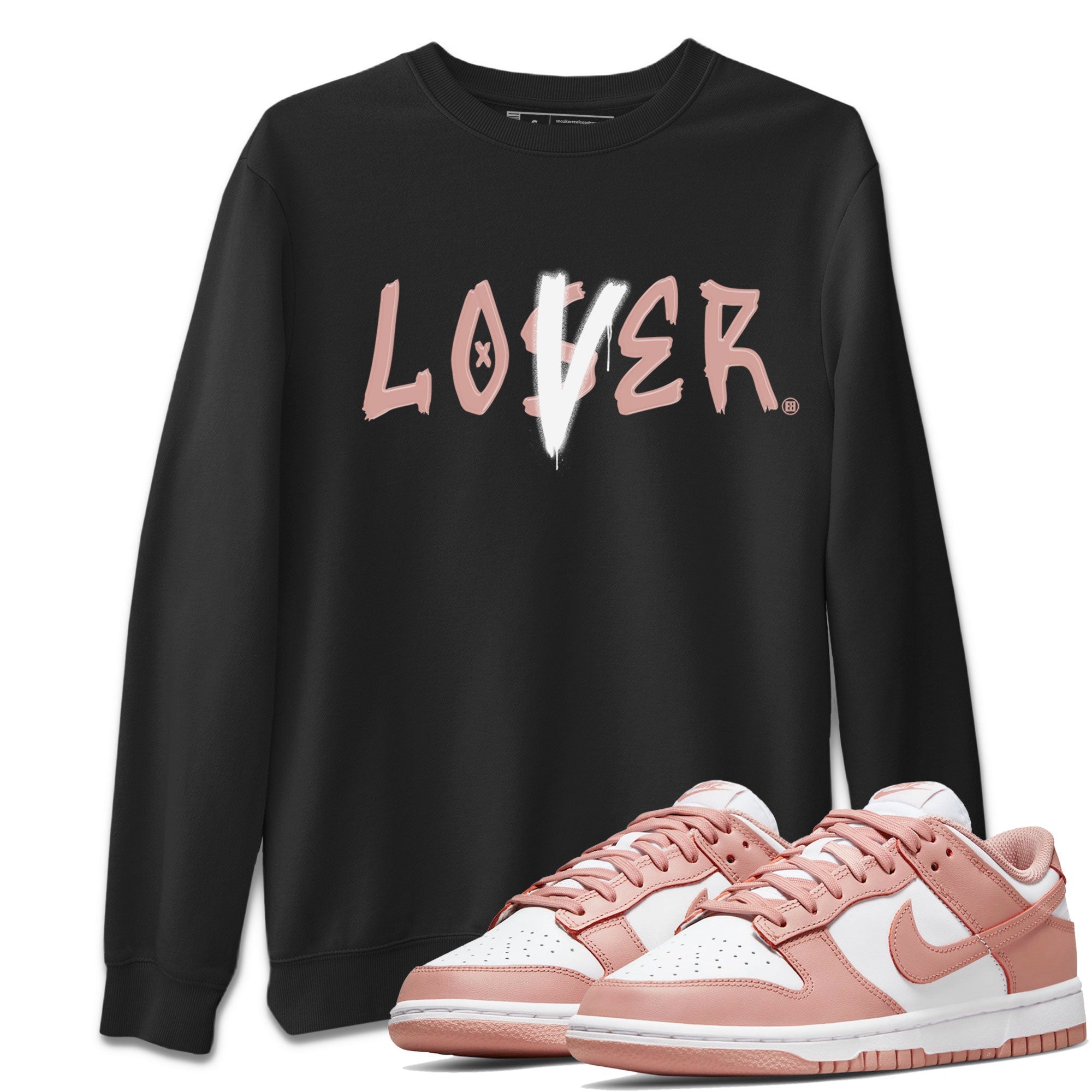 Loser Lover Sneaker Tee - Dunk Rose Whisper