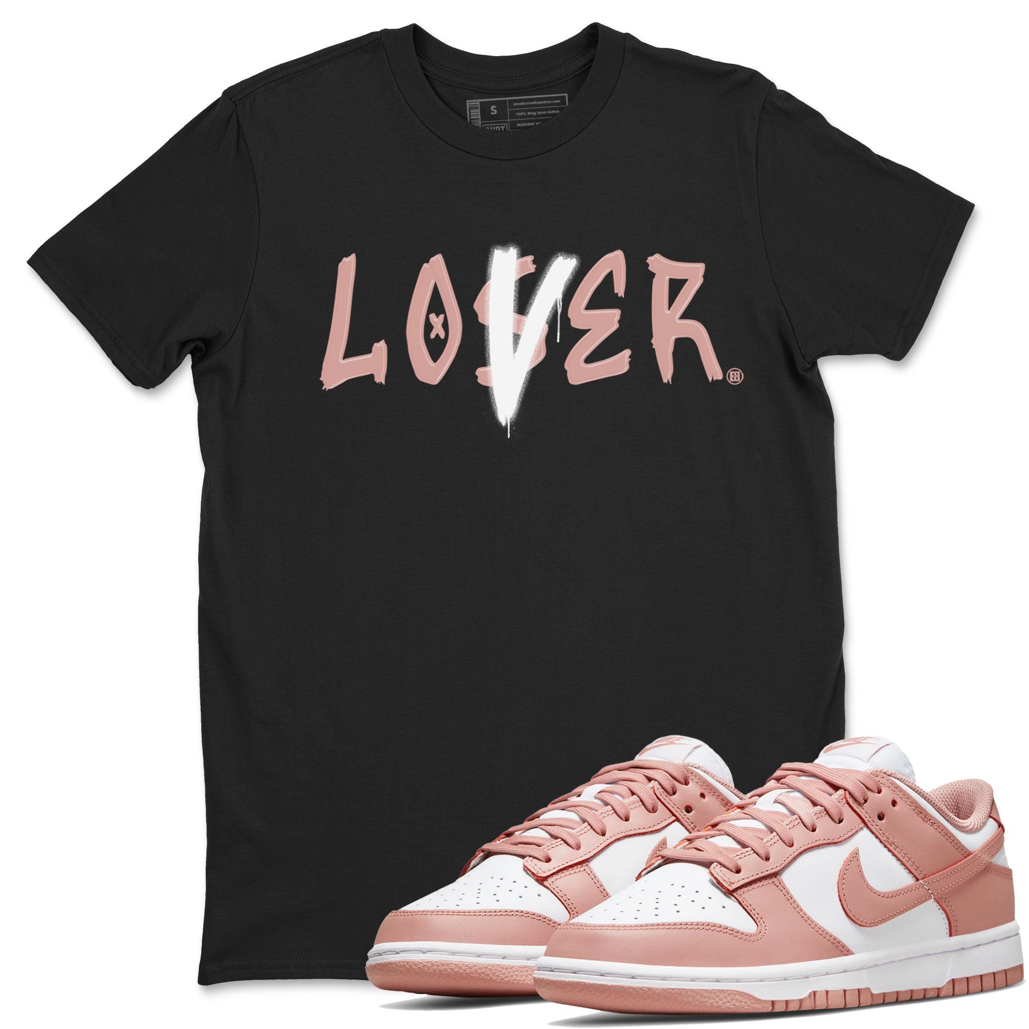 Loser Lover Sneaker Tee - Dunk Rose Whisper