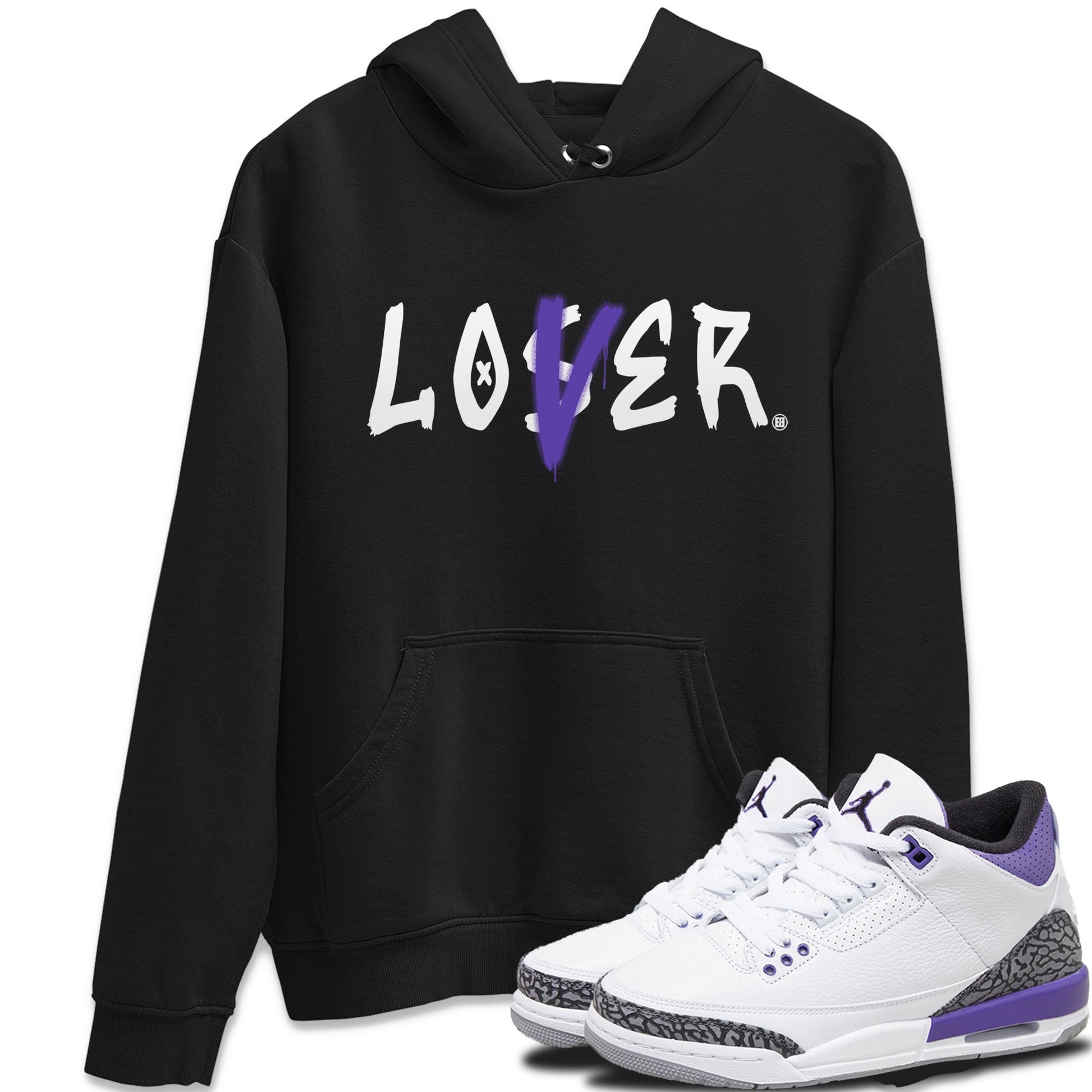 Loser Lover Unisex Tops - Air Jordan 3 Dark Iris